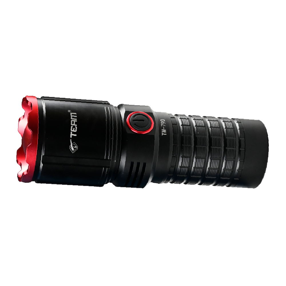 High-Powered Waterproof LED Flashlight & Power Bank