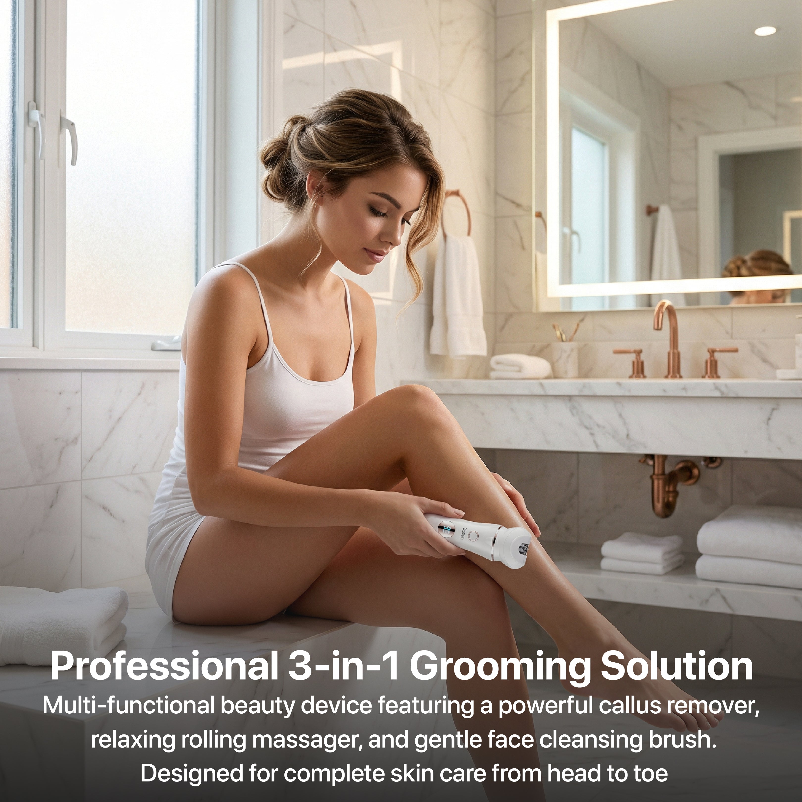 5-in-1 Rechargeable Lady Shaver & Epilator for Women