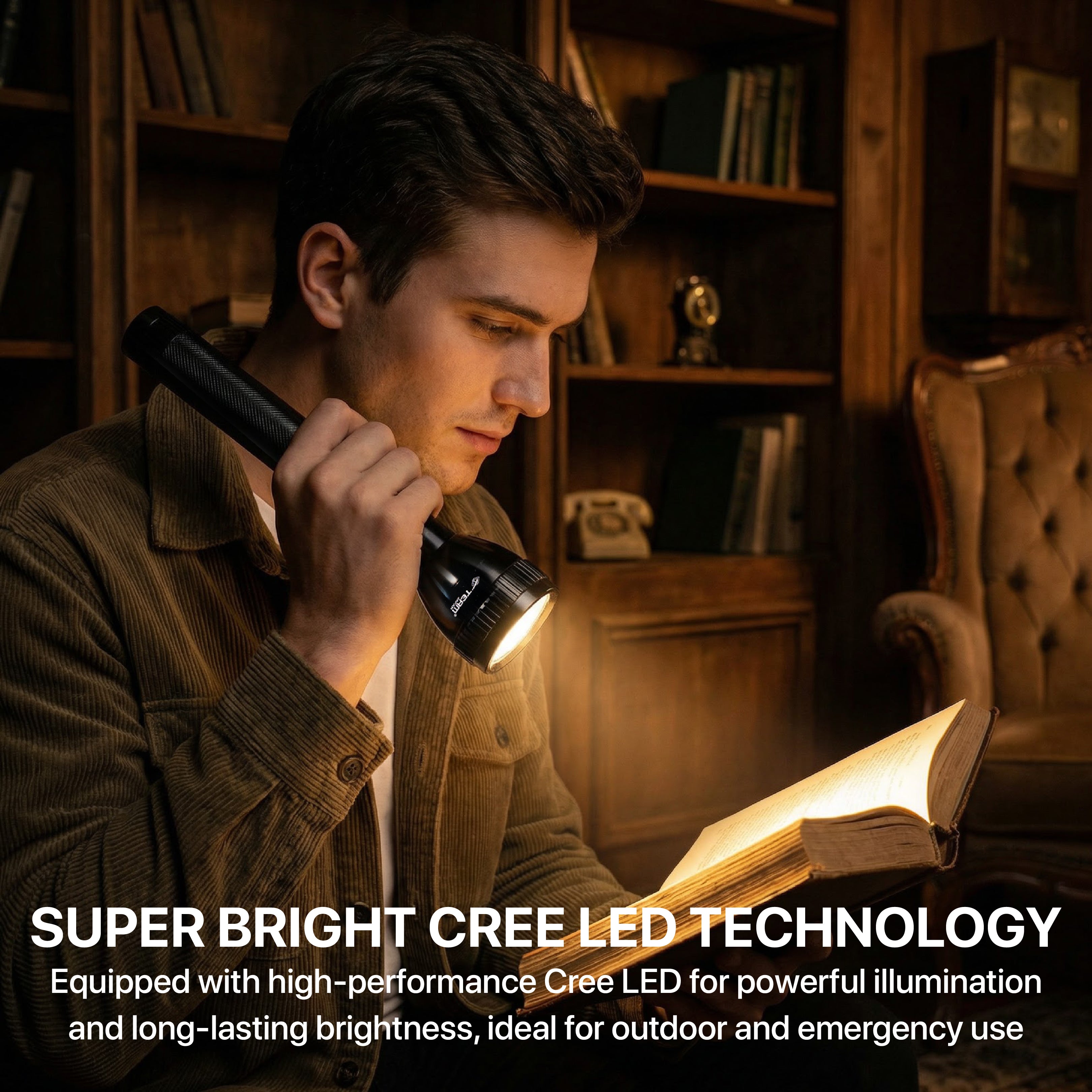 Rechargeable LED Flashlight