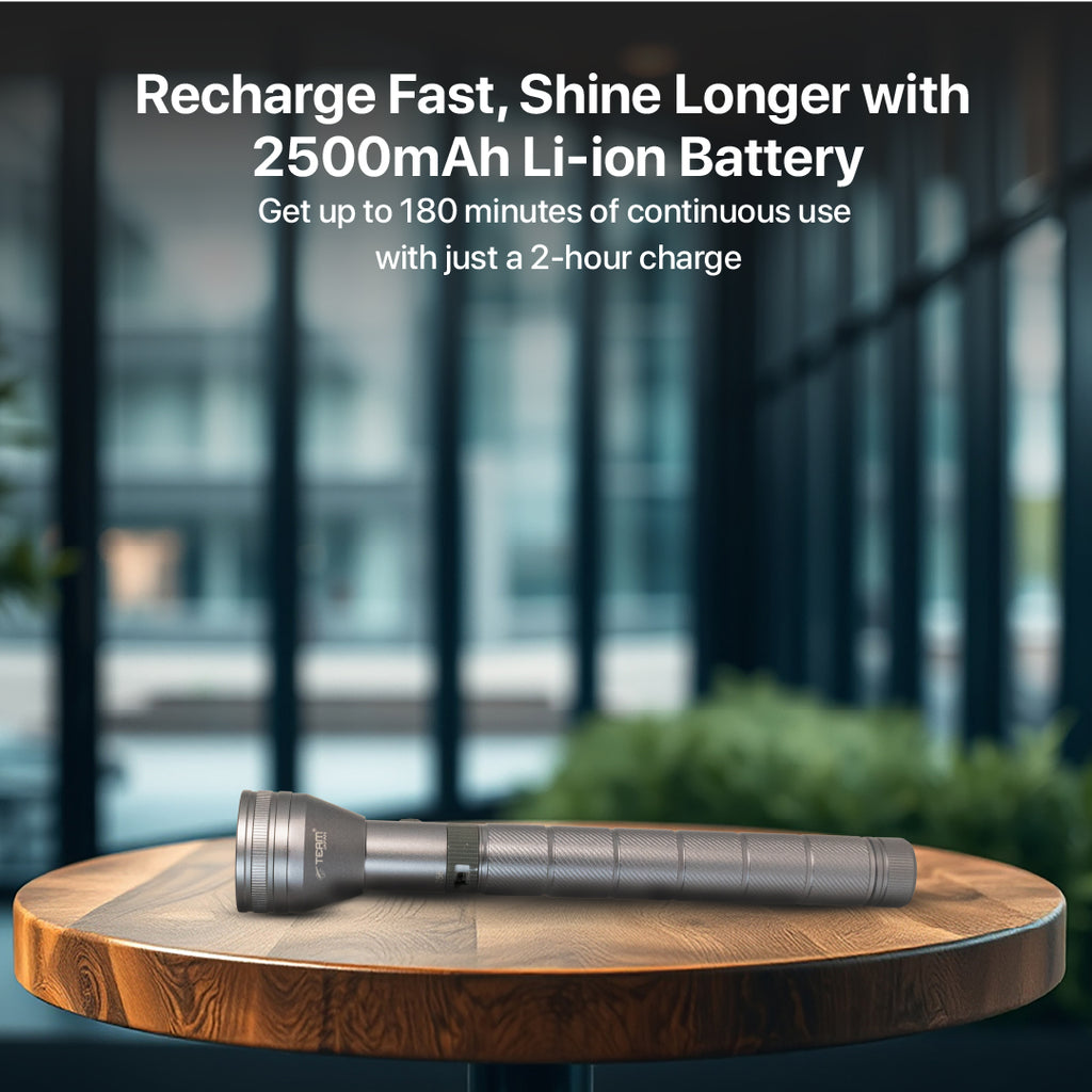 Rechargeable LED Flashlight