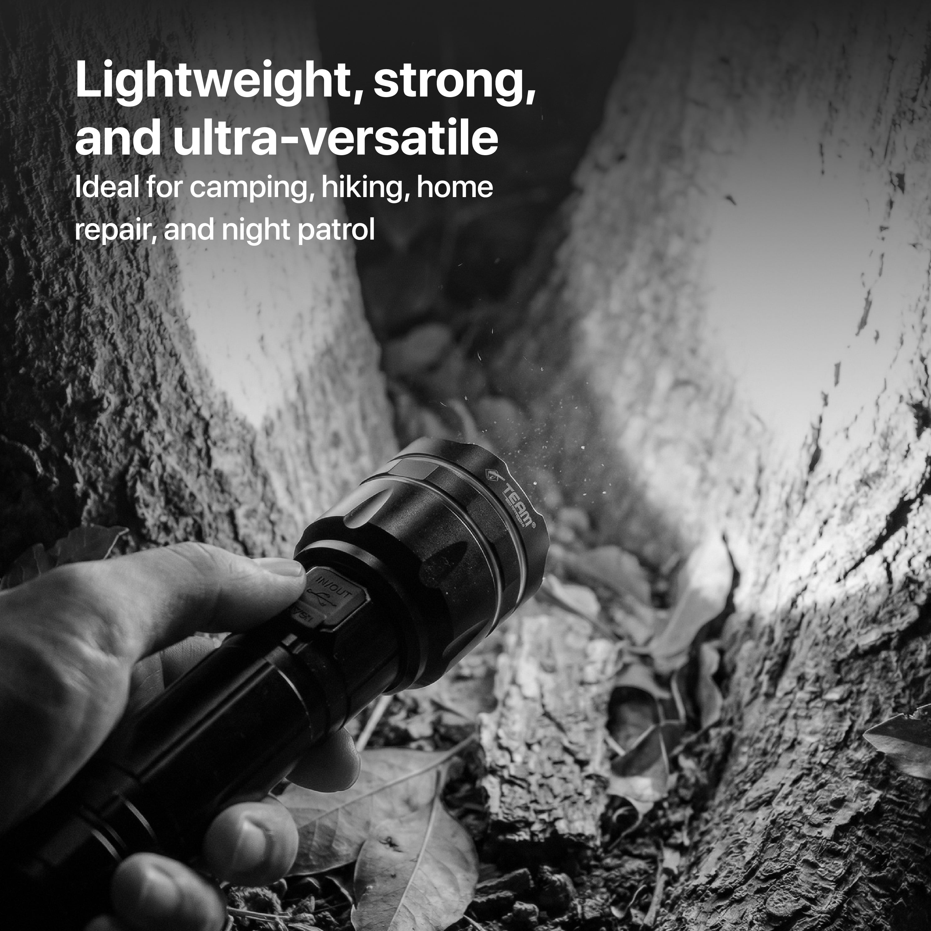 Rechargeable LED Torch With Zooming