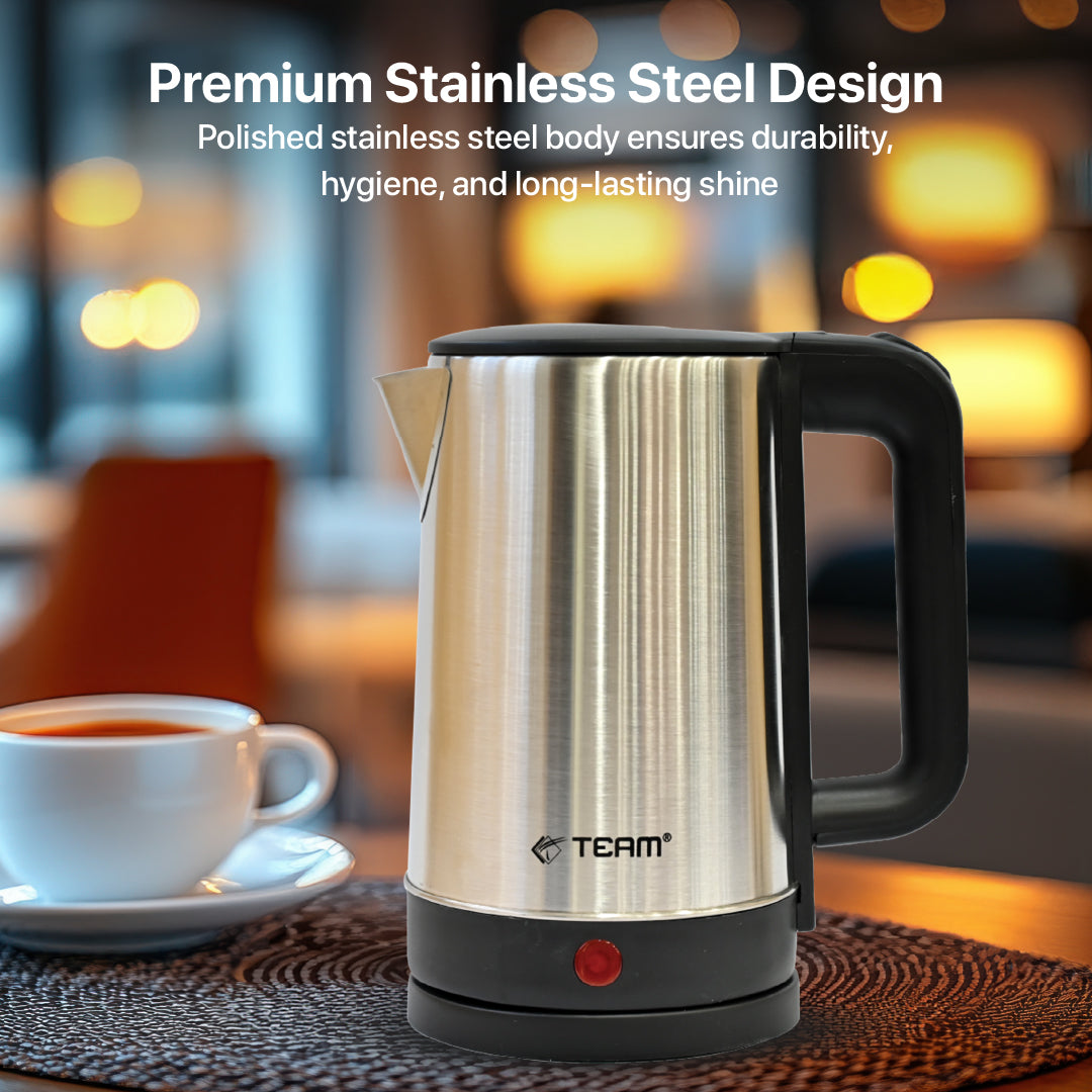 1500W Stainless Steel Electric Kettle 1.8L