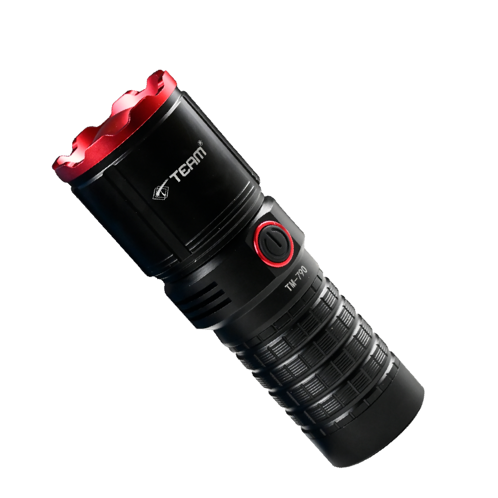 High-Powered Waterproof LED Flashlight & Power Bank