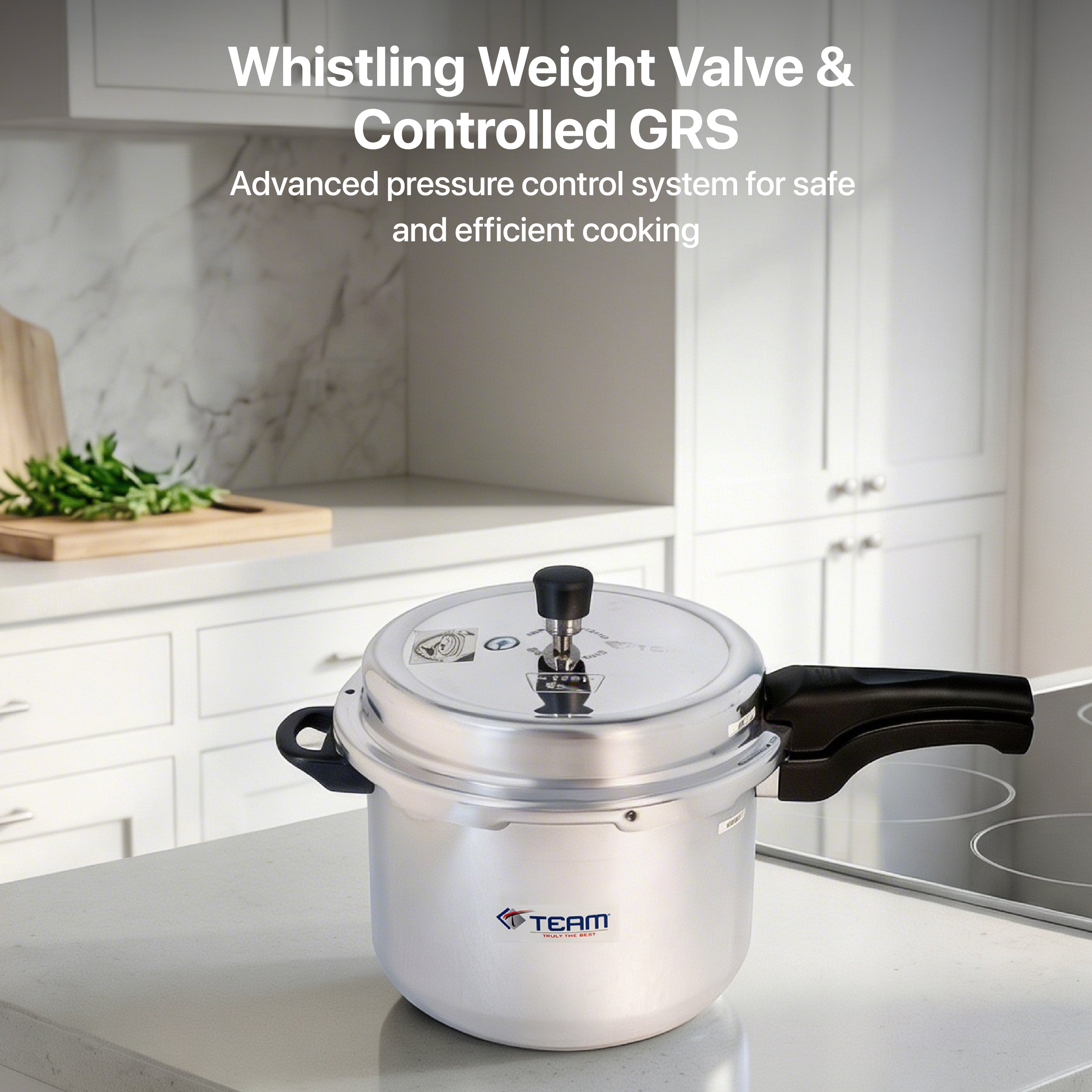 Aluminium Pressure Cooker 10L