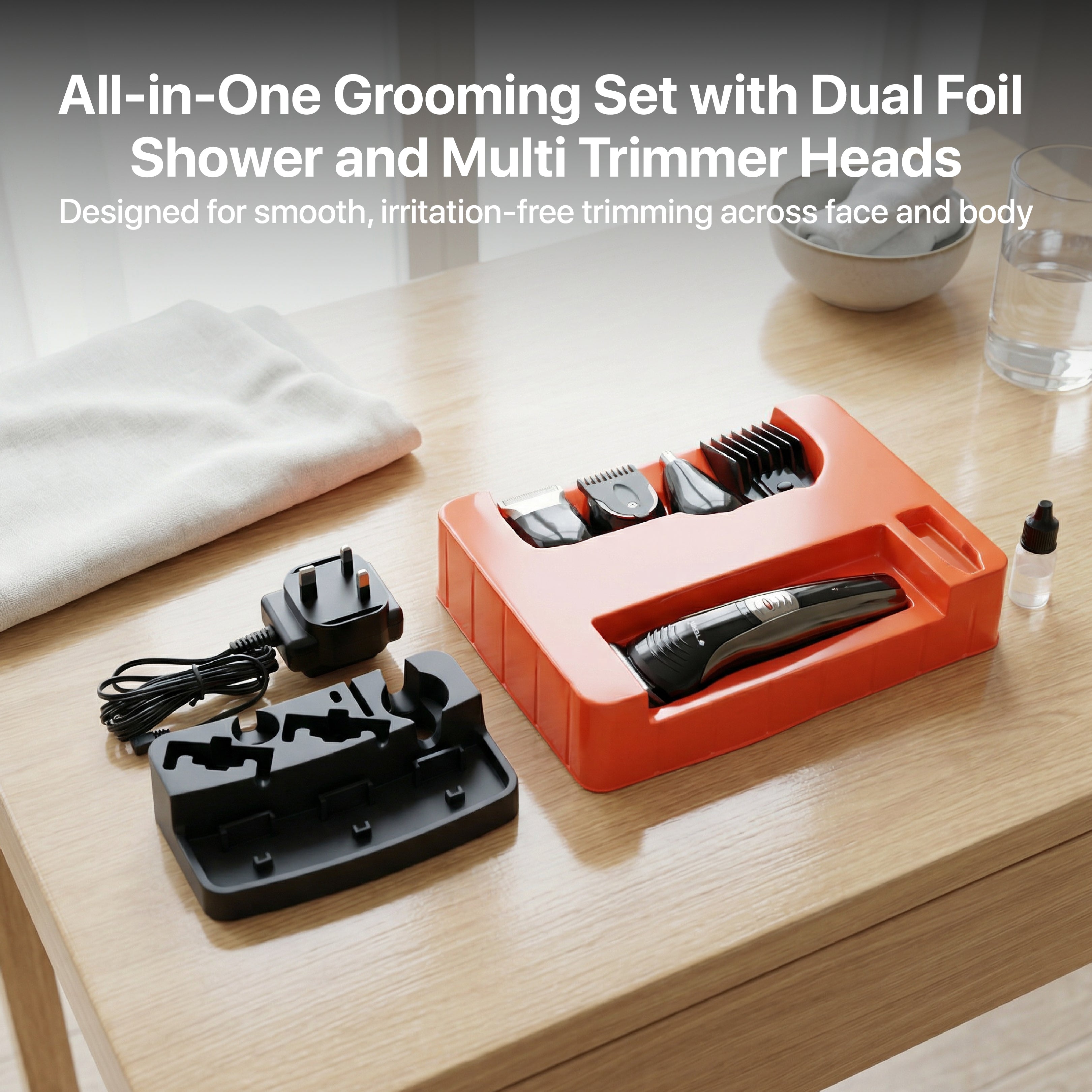 7‑in‑1 Electric Grooming Kit for Men
