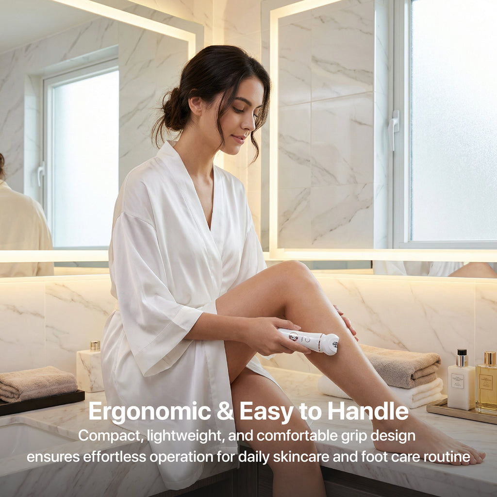 5-in-1 Rechargeable Lady Shaver & Epilator for Women