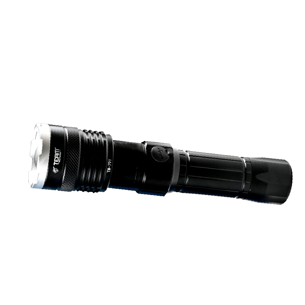 Rechargeable Flashlight with a Long-Lasting Beam