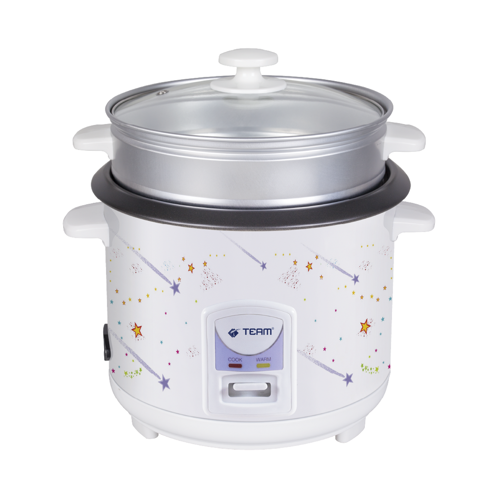 1.8L Rice Cooker with Steamer