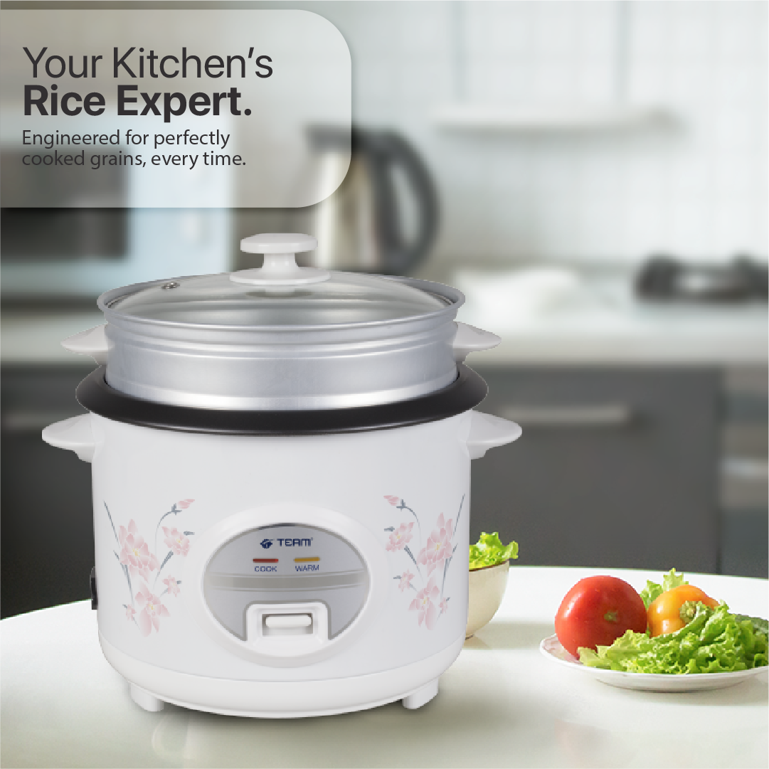 2.8L Rice Cooker with Steamer
