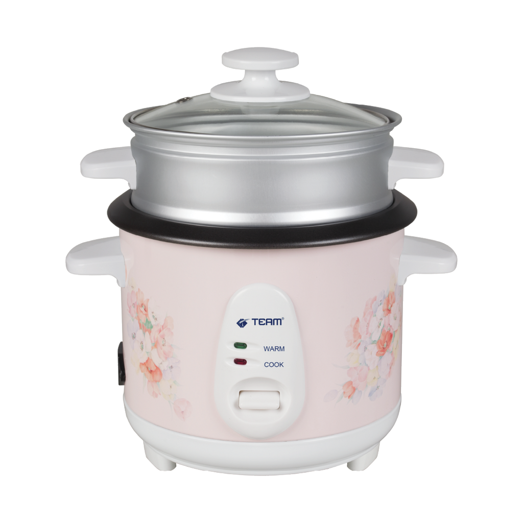 0.6L Rice Cooker with Steamer