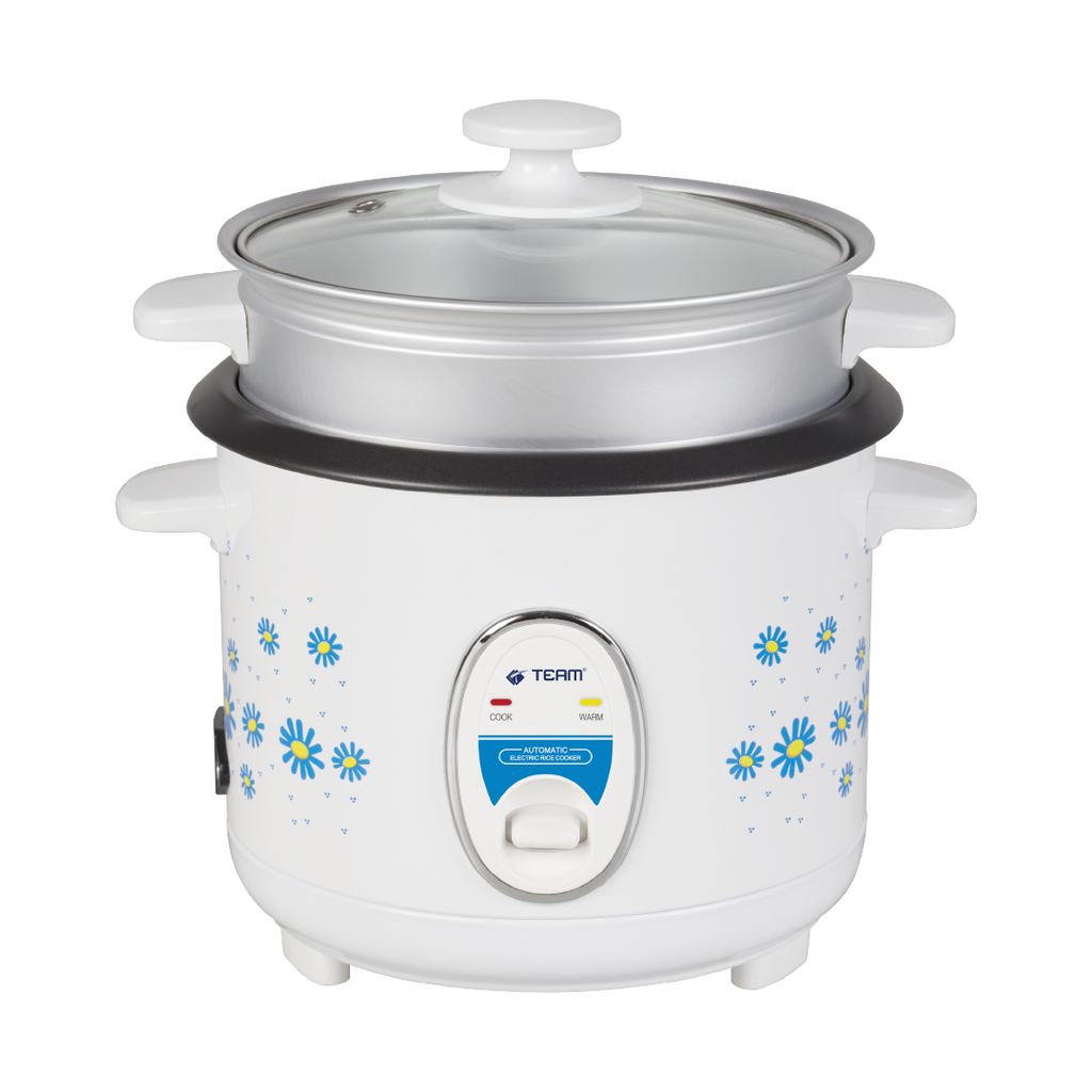 1L Rice Cooker with Steamer