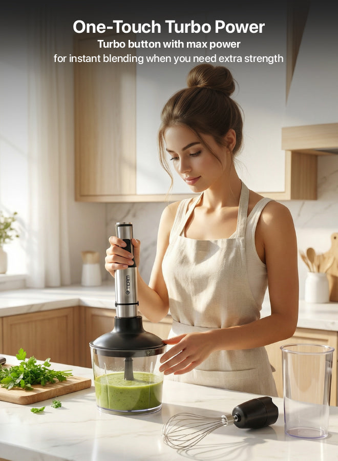 600W Hand Blender 4 in 1