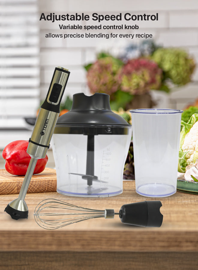 600W Hand Blender 4 in 1
