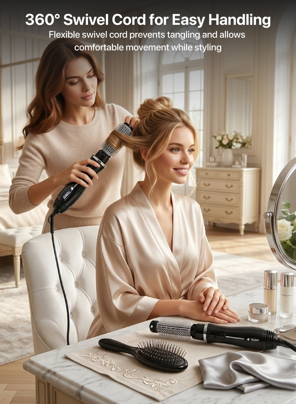 Team 5‑in‑1 Hot Air Hair Styler & Volumizer Set
