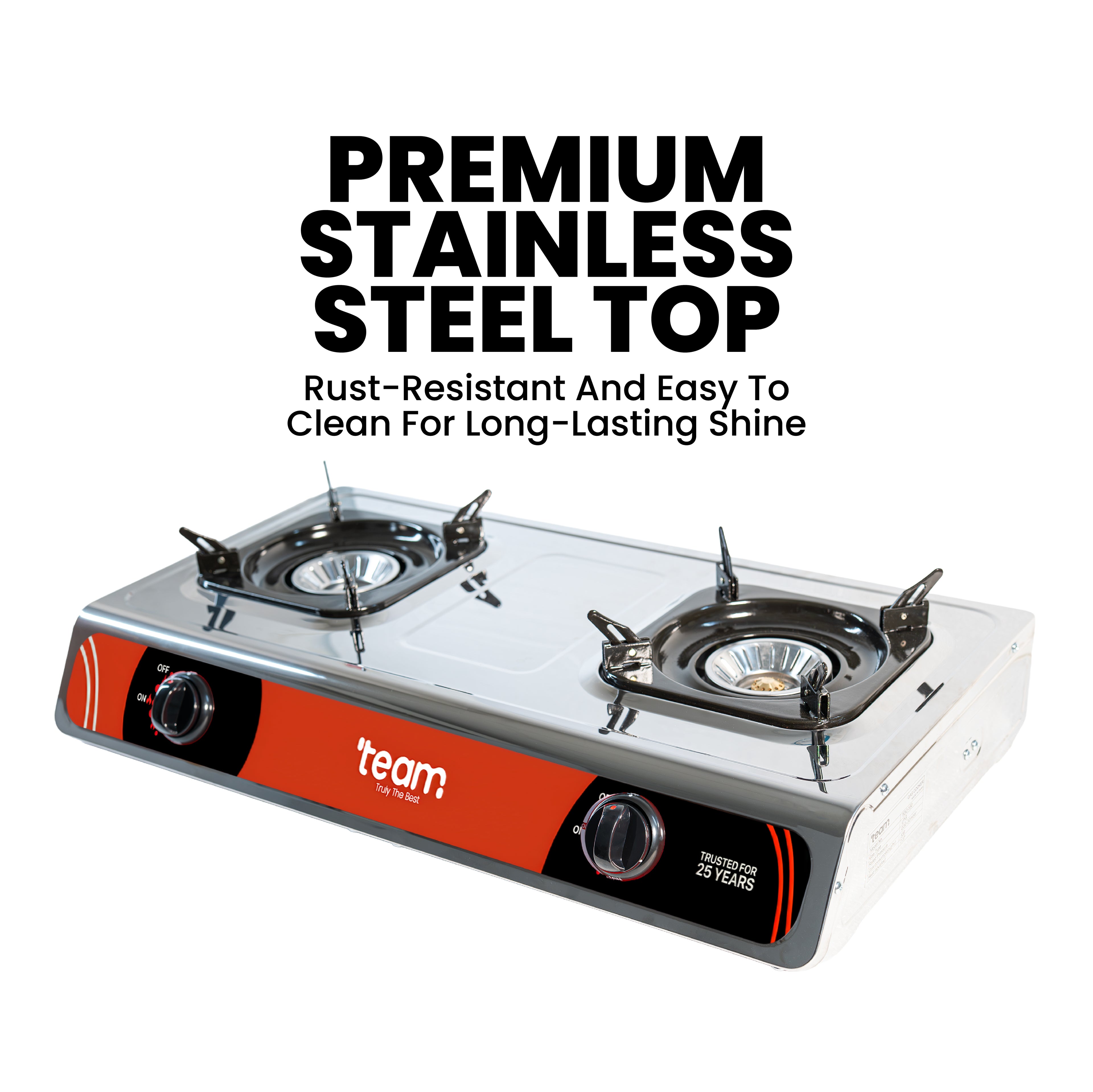 Double Burner Gas Cooker