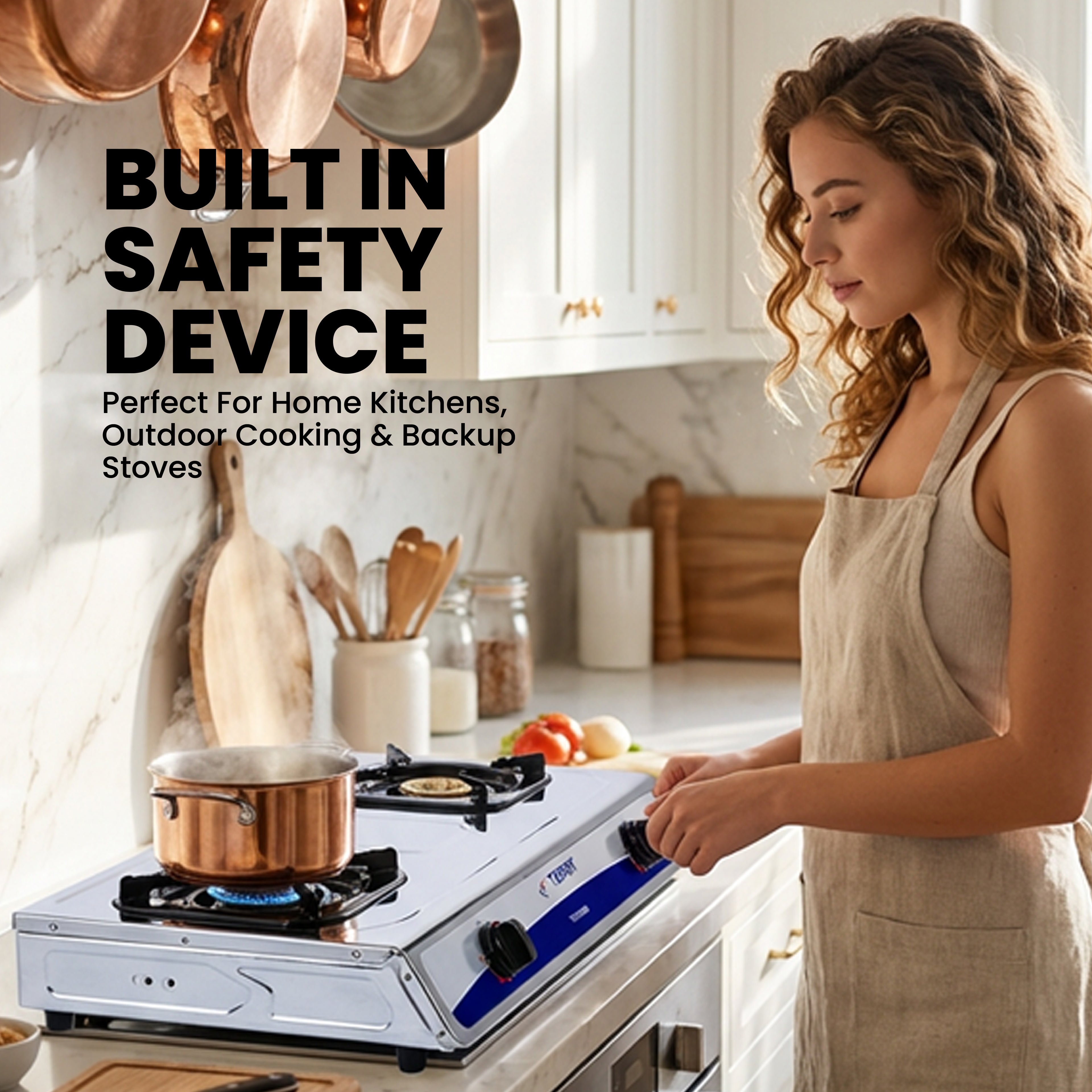 Double Burner Gas Cooker