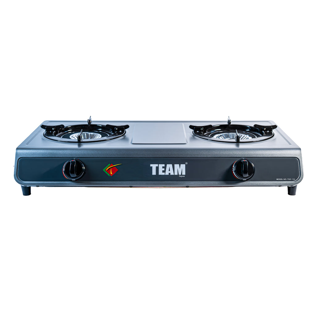 Gas Cooker Non-Stick Double Burner