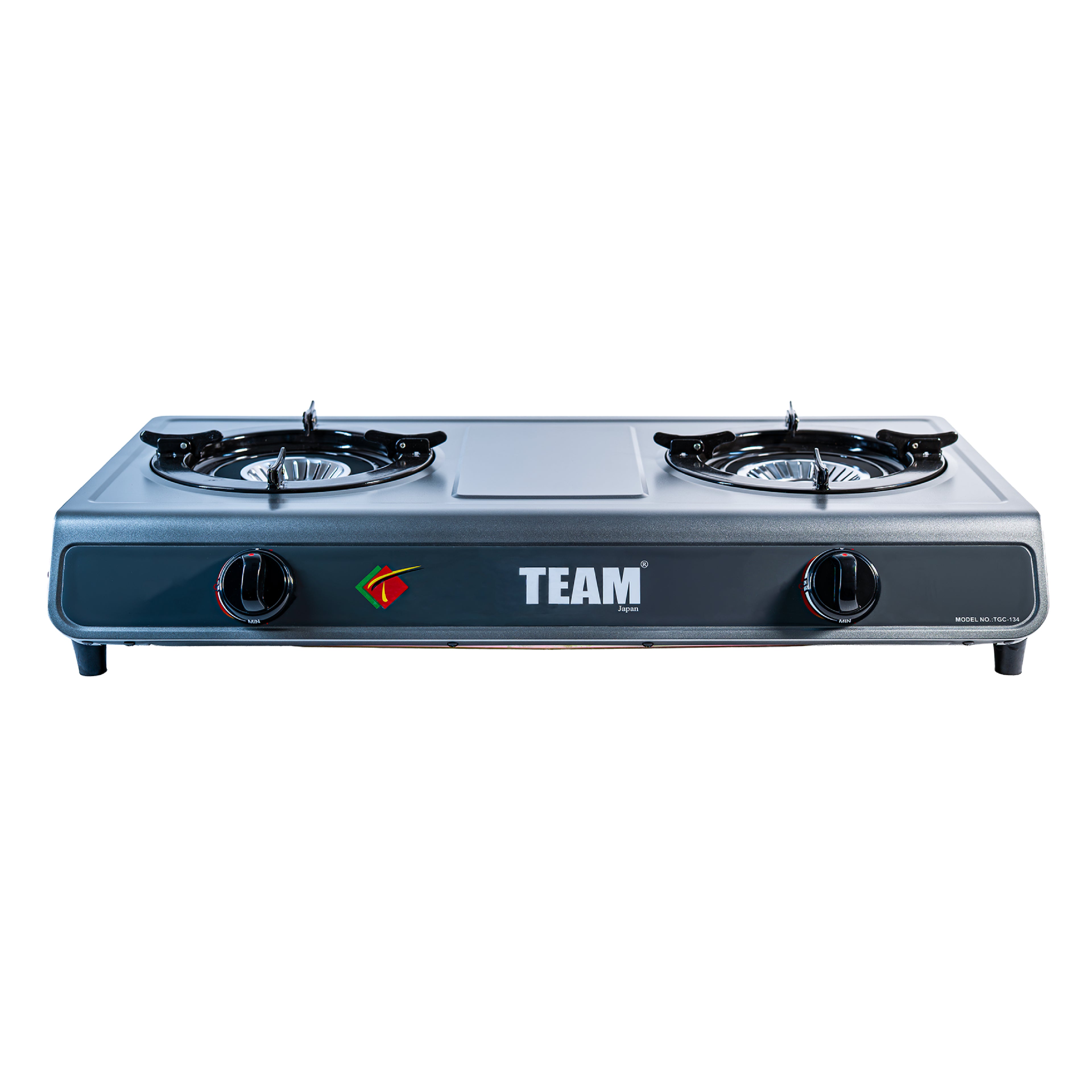 Gas Cooker Non-Stick Double Burner