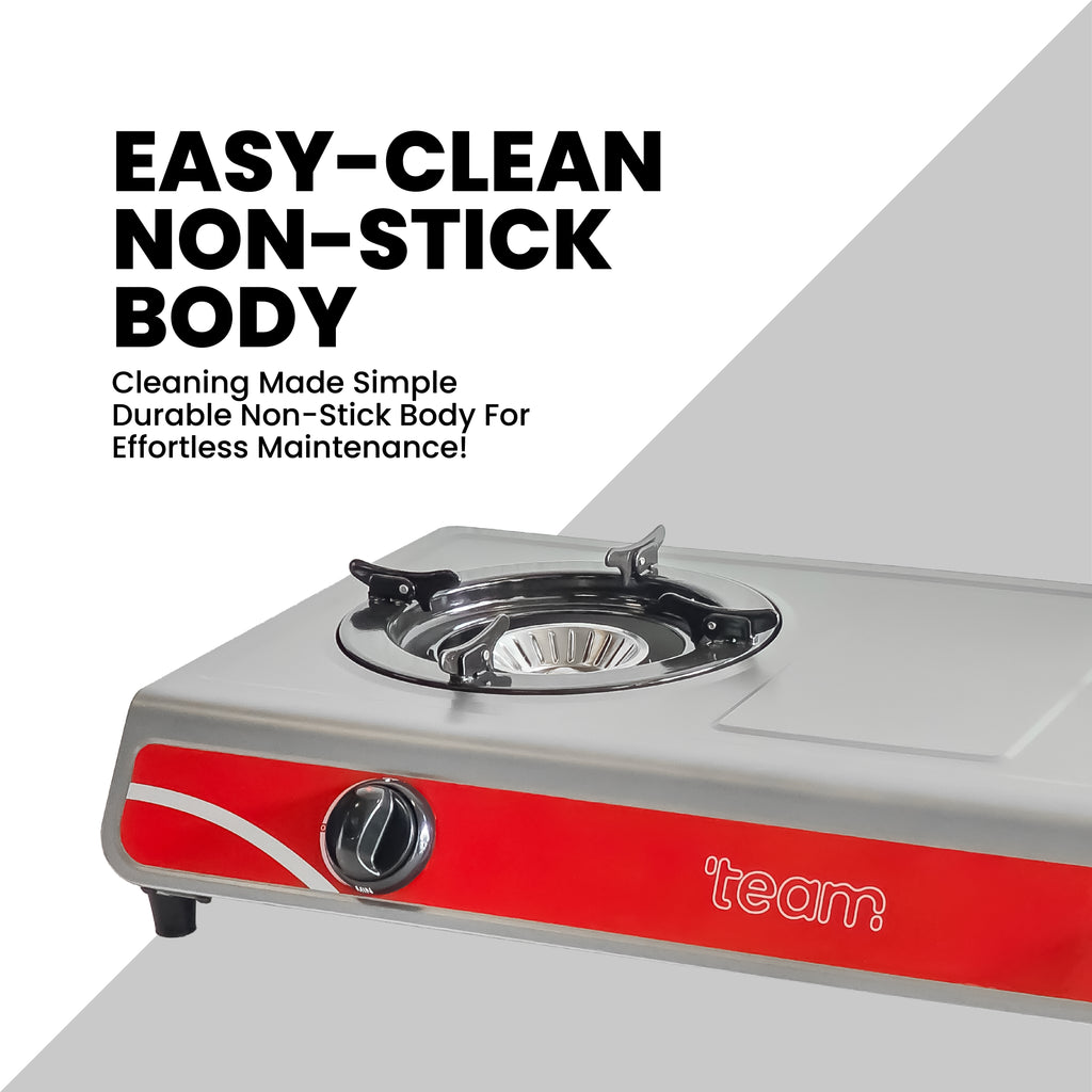 2 Burner Gas Cooker with Auto Ignition