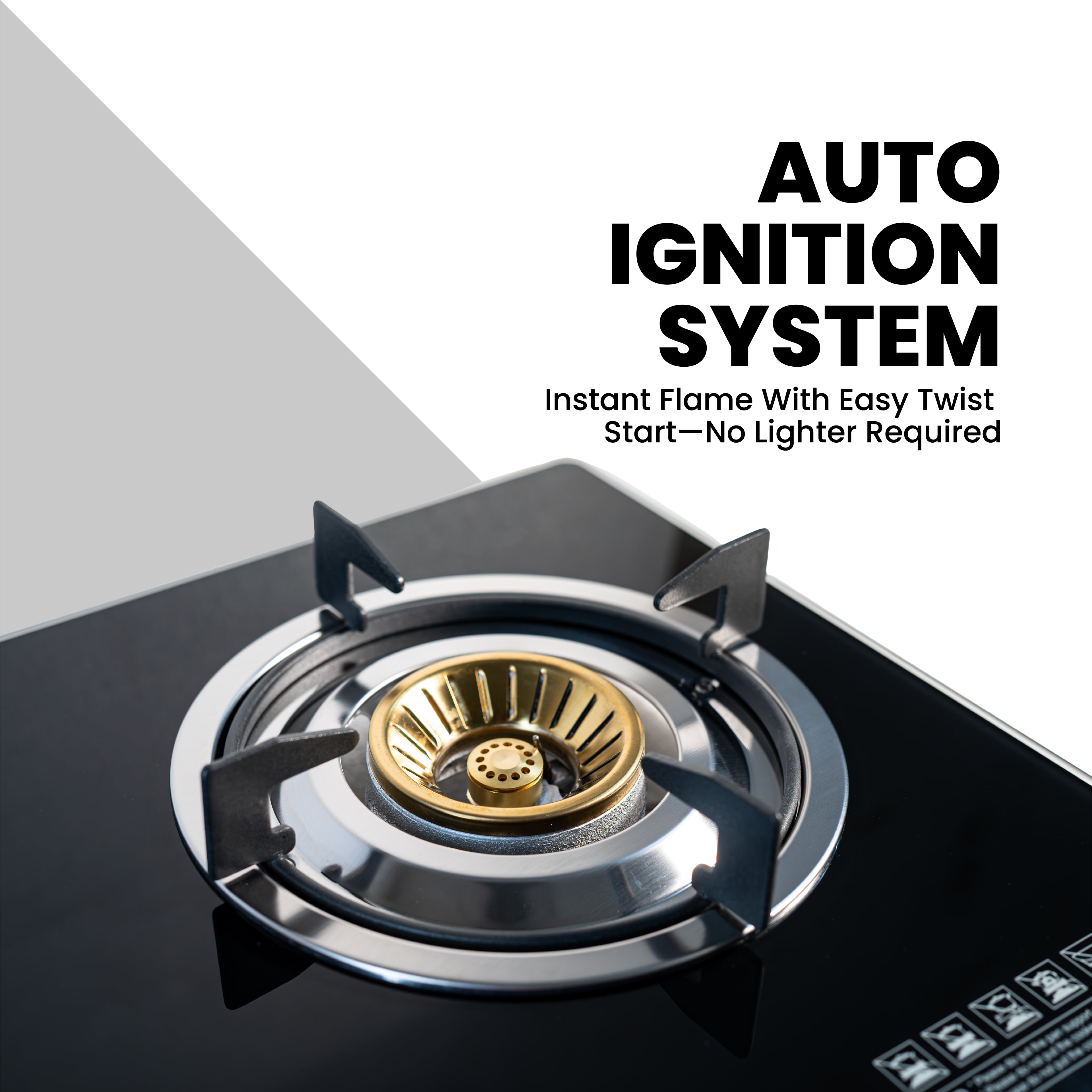 Double Burner Gas Cooker