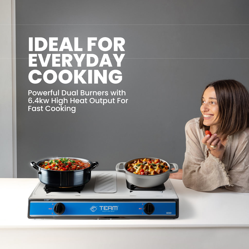 Double Burner Gas Cooker