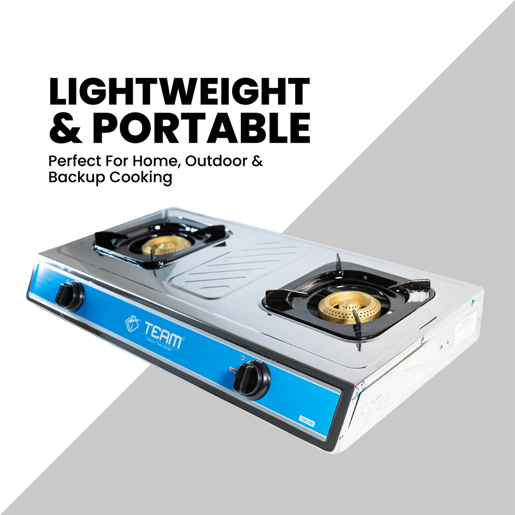 Double Burner Gas Cooker