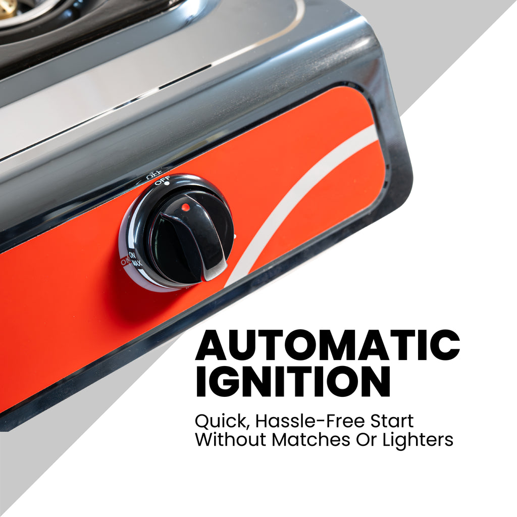 Double Burner Gas Stove