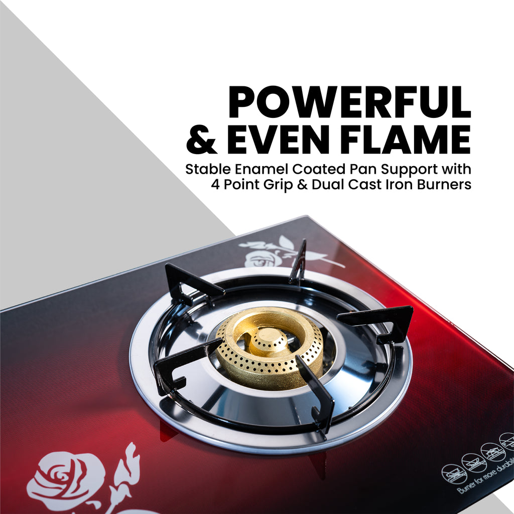 Tempered Glass Gas Stove