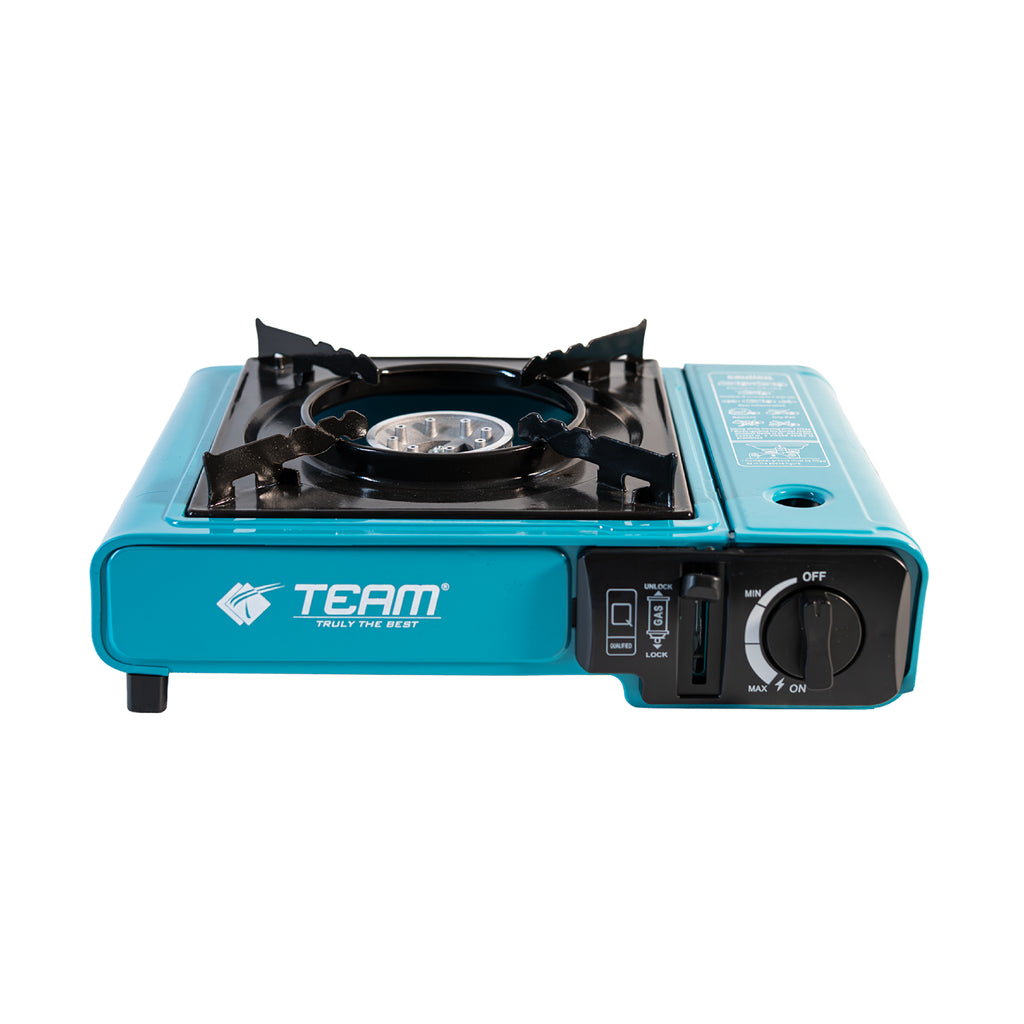 Portable Camp Gas Stove Blue