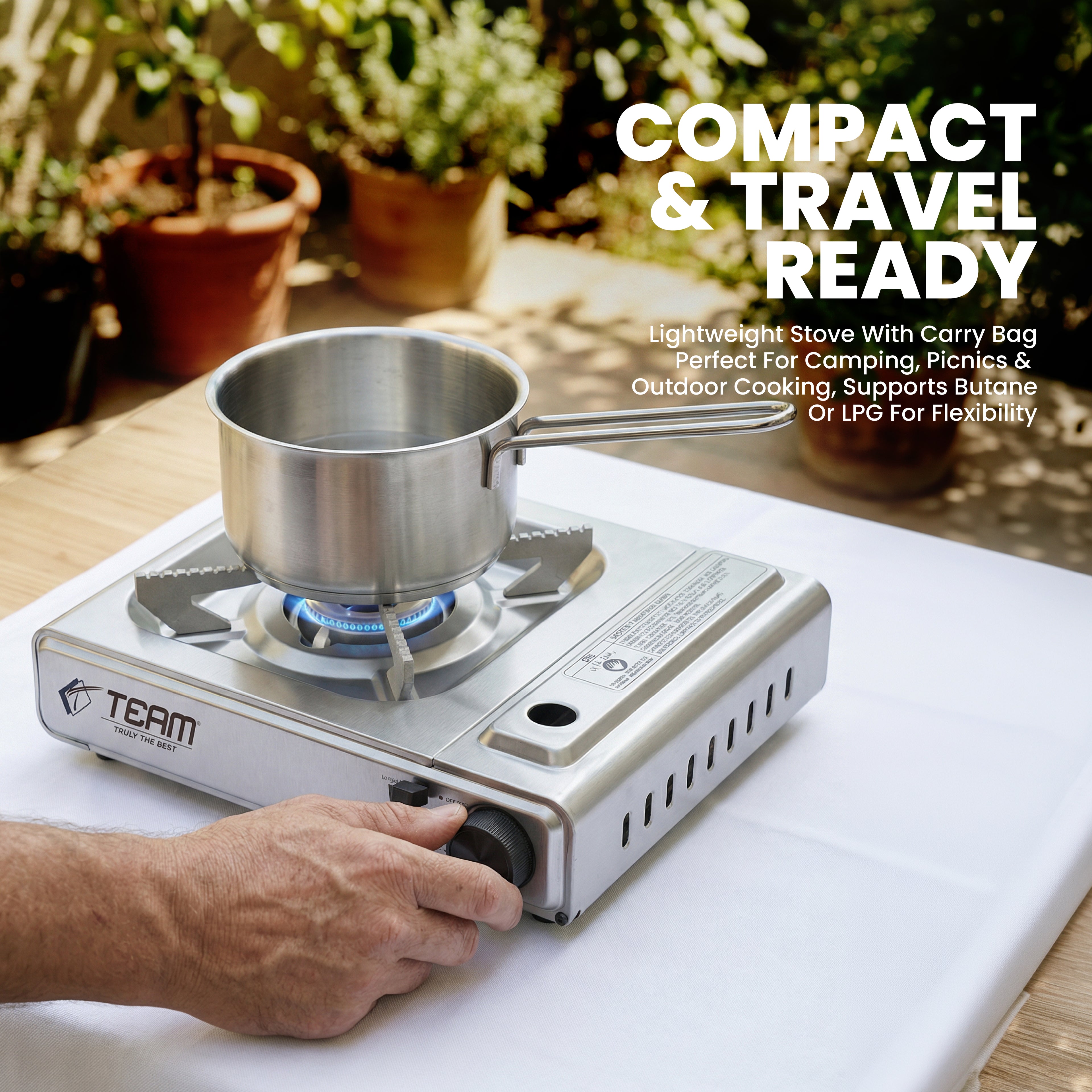 Camp Gas Stove 2 in 1