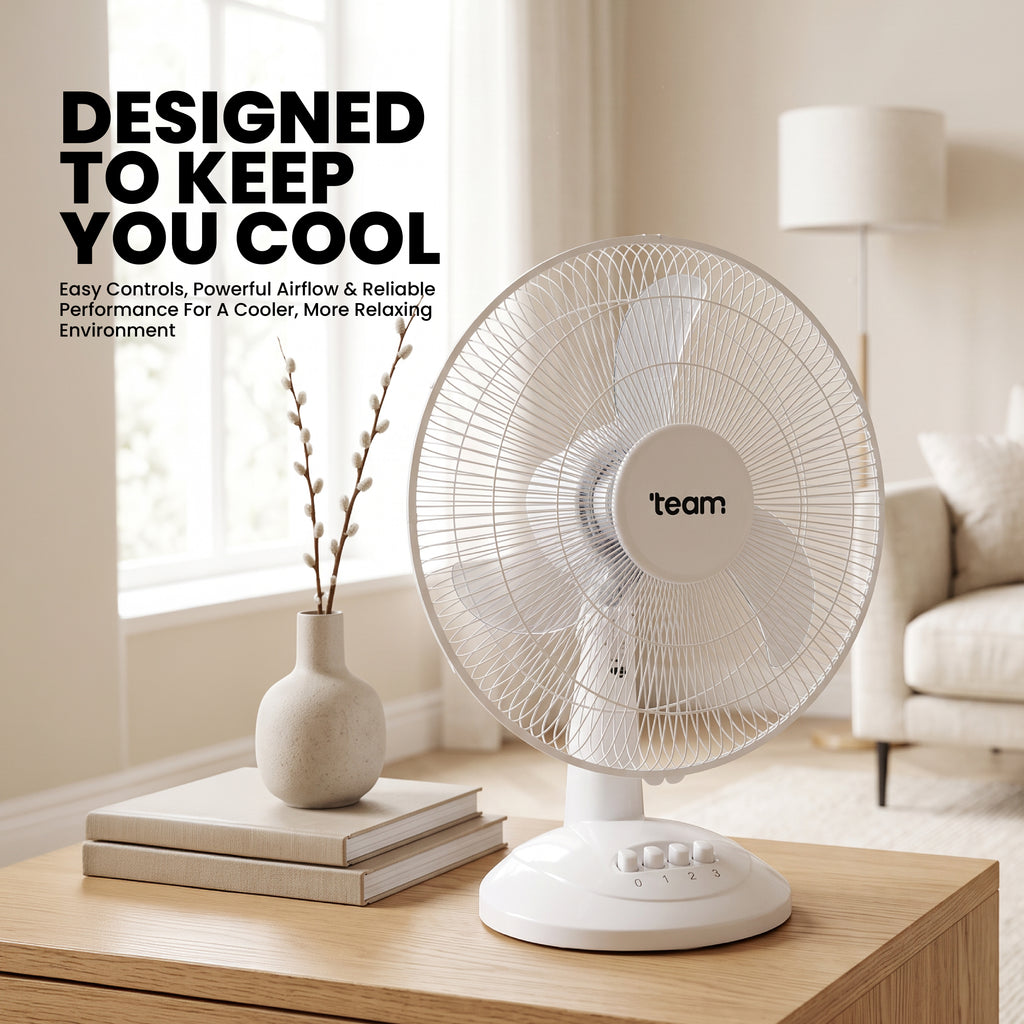 16" Table Fan with 3 speed control