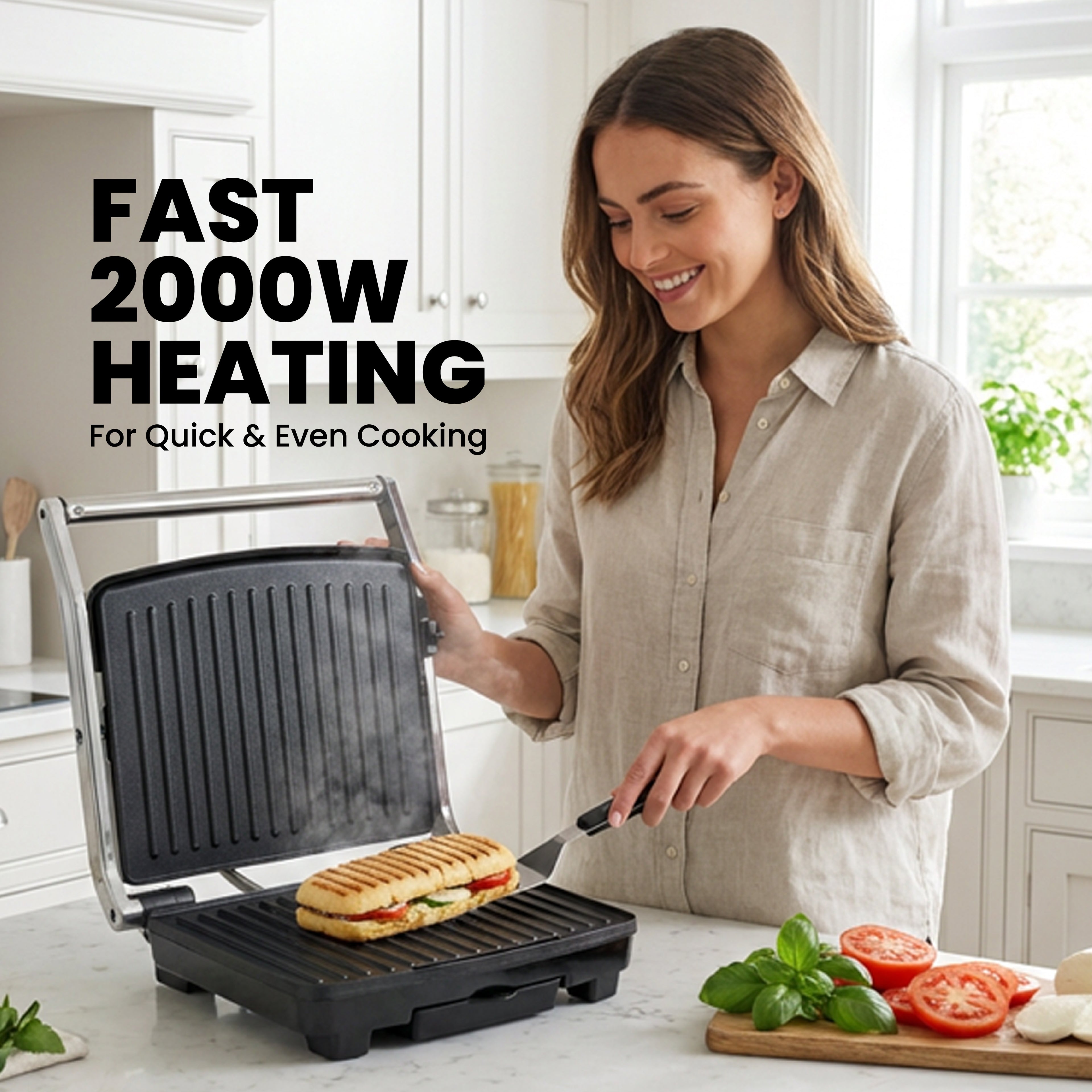 Multi-Function Contact Grill