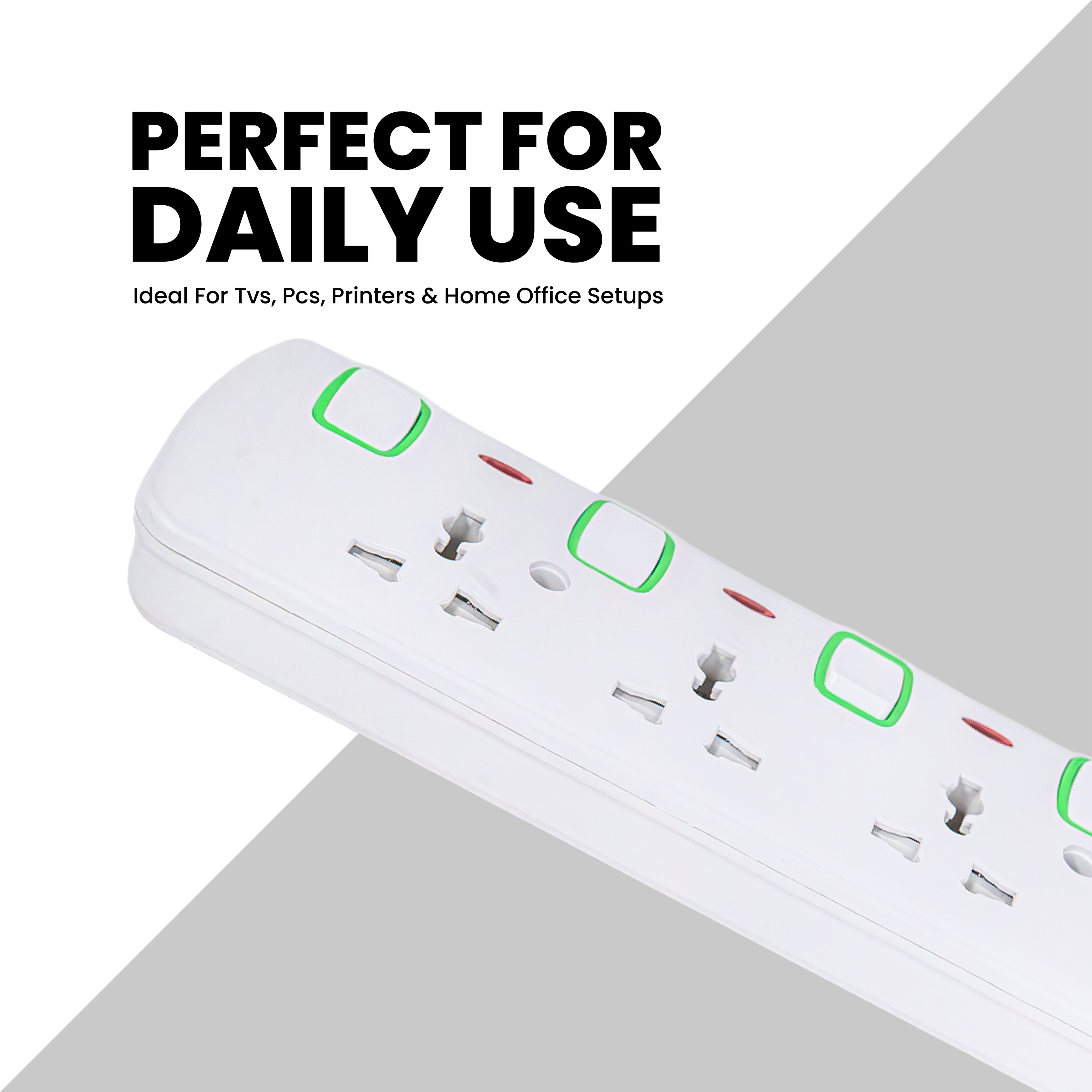 4‑Way Extension Cord 3M