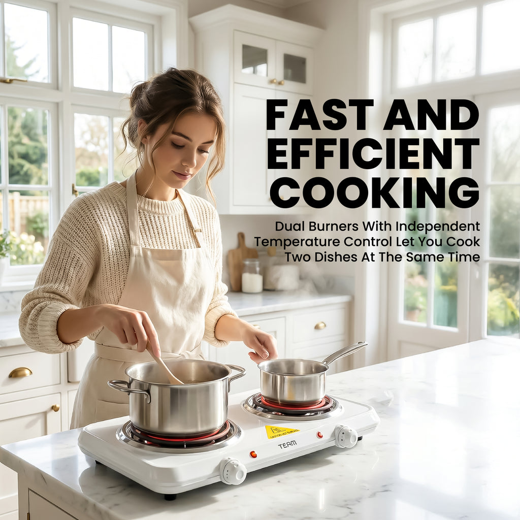 Double Electric Hot Plate 2500W