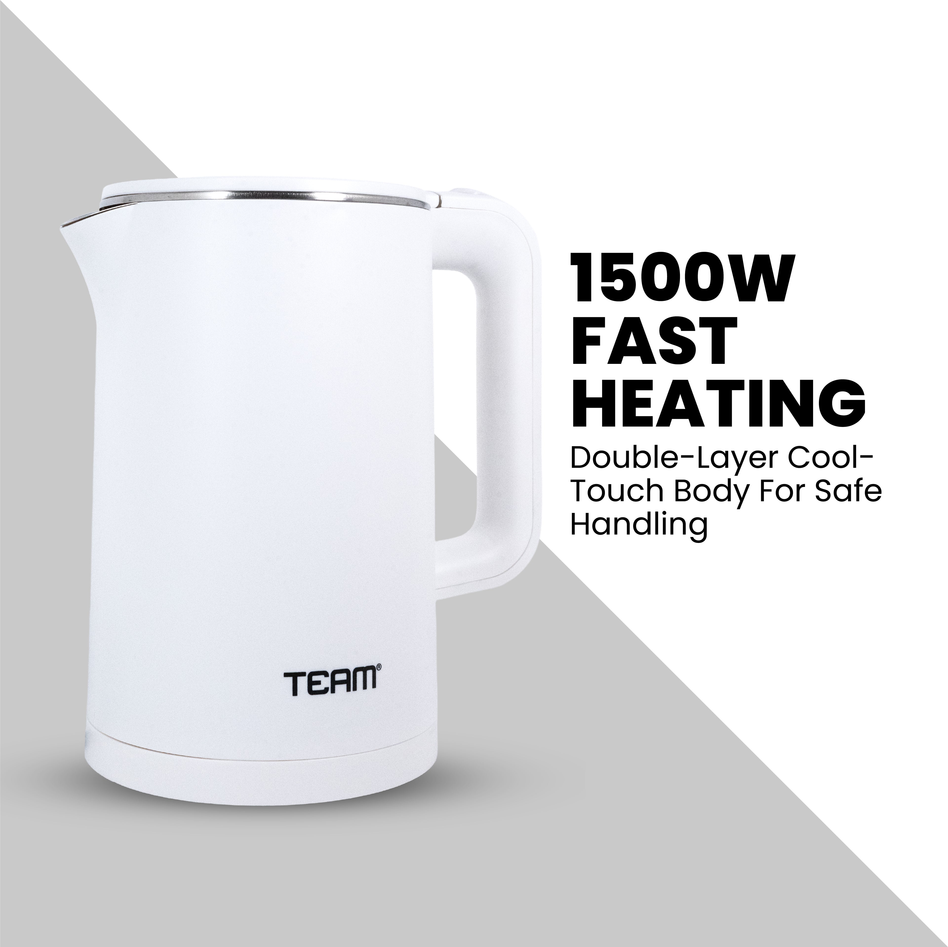 Electric Kettle 1.8L - White