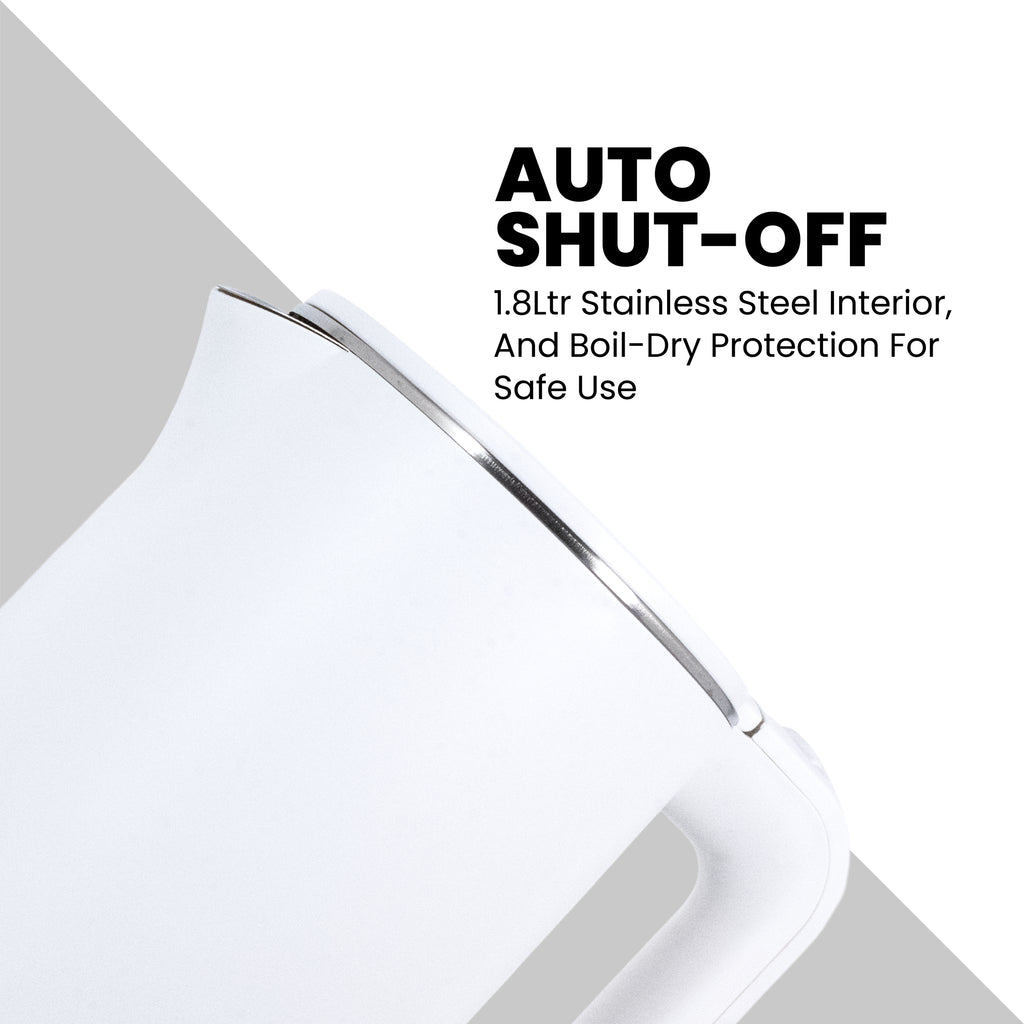 Electric Kettle 1.8L - White
