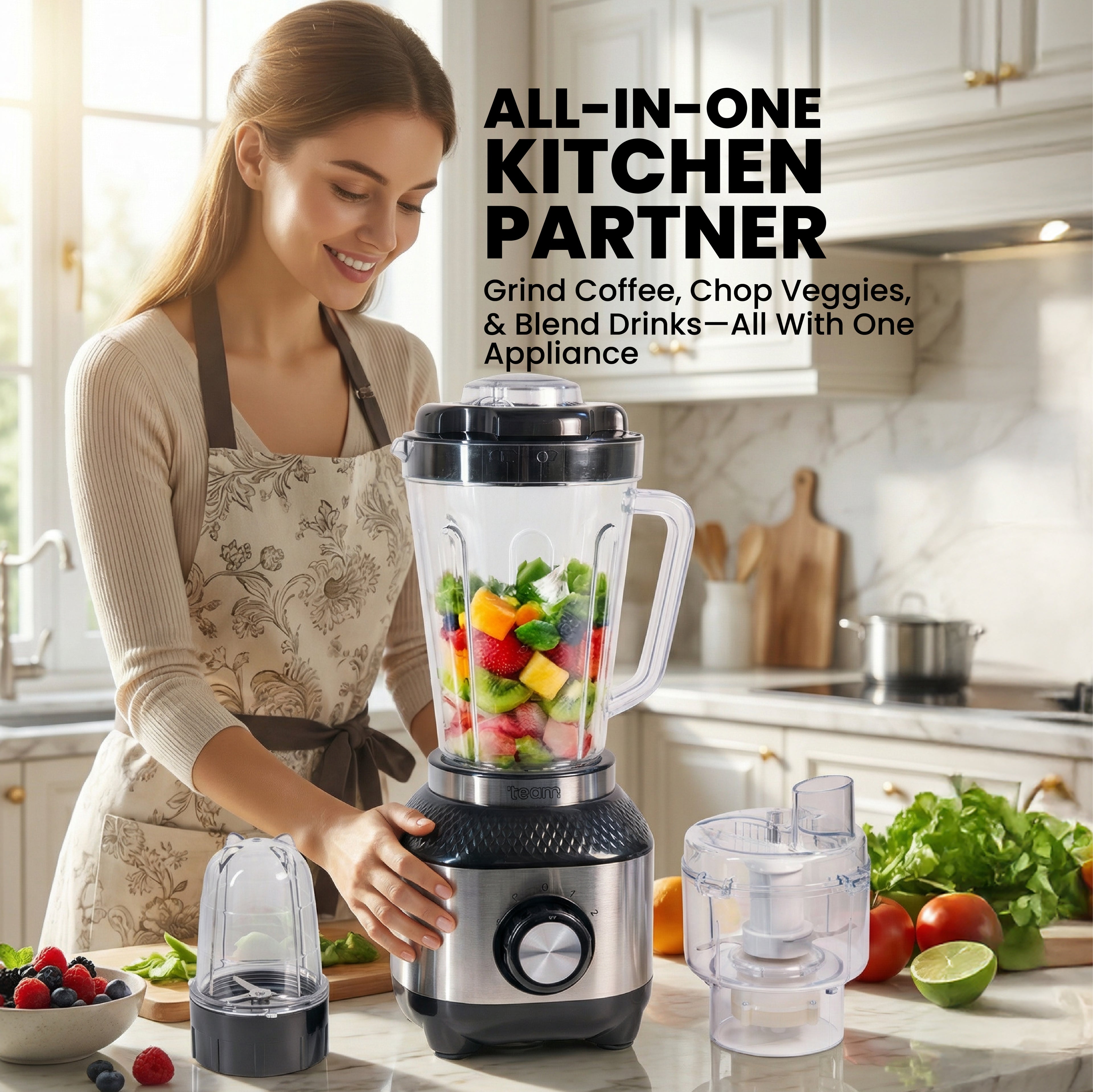 3 IN 1 Blender - 600W