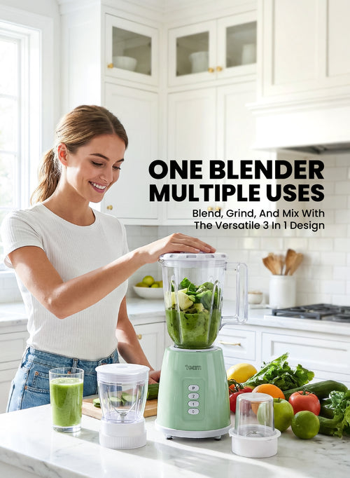 300W 3 in 1 Blender | 2 Speed Control