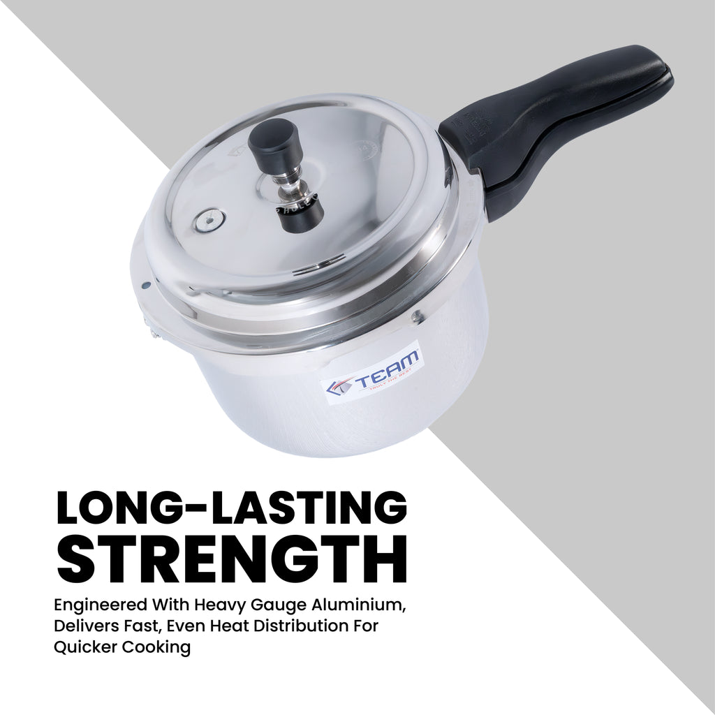 Stainless Steel Pressure Cooker - 5L