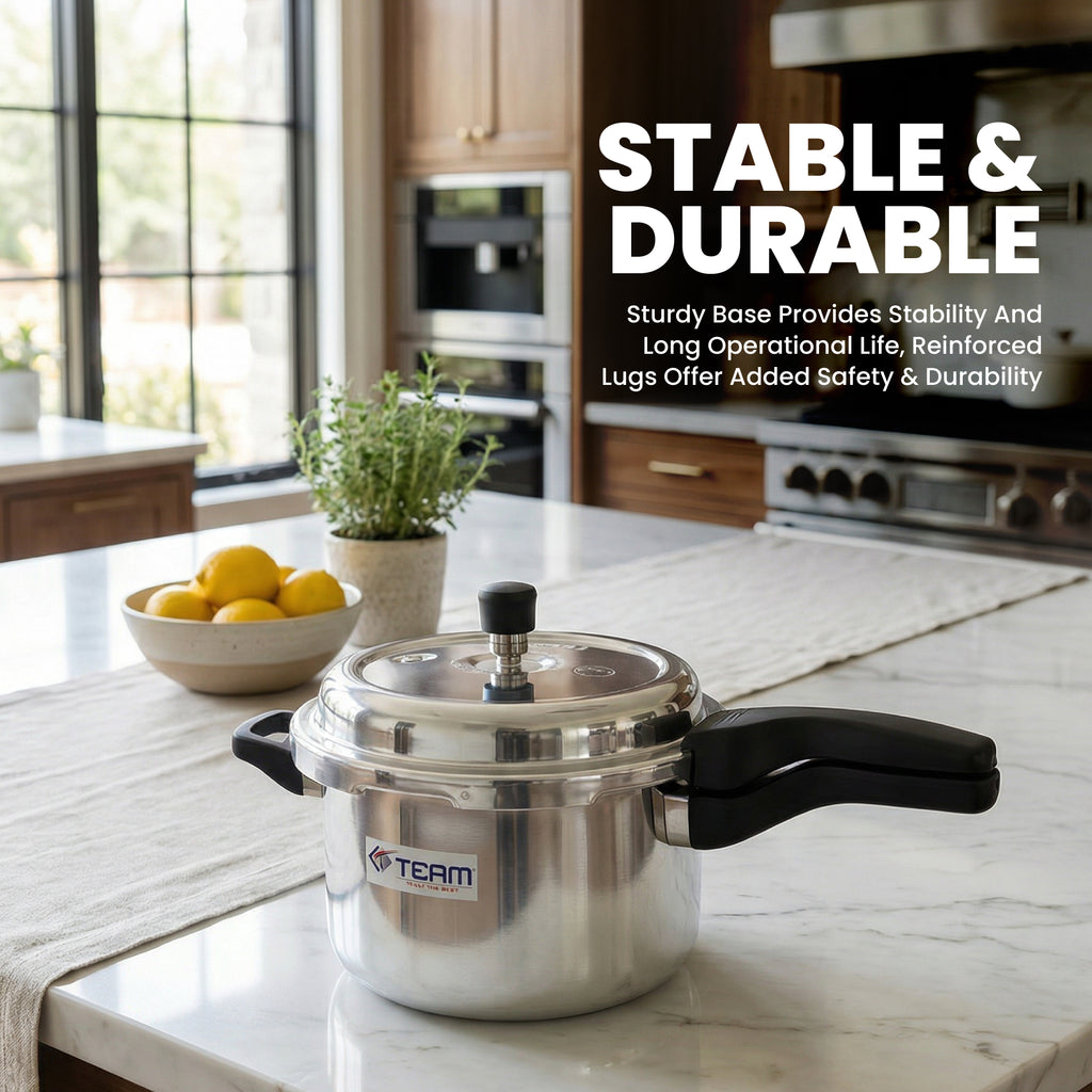 Stainless Steel Pressure Cooker - 5L