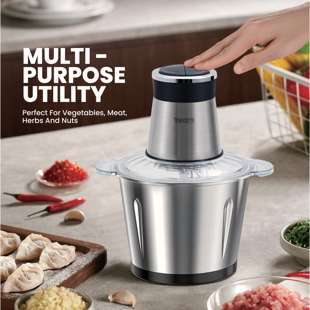 300W Electric Food Processor & Chopper 3L