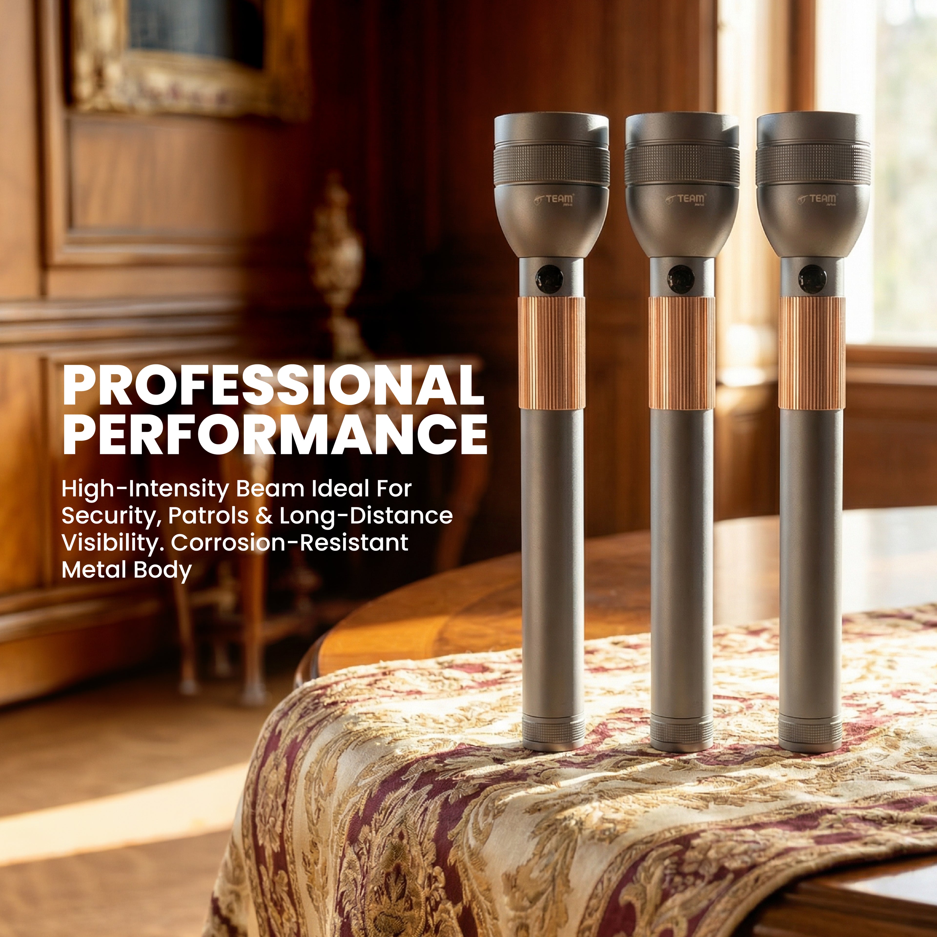 3 in 1 Rechargeable LED Flashlight