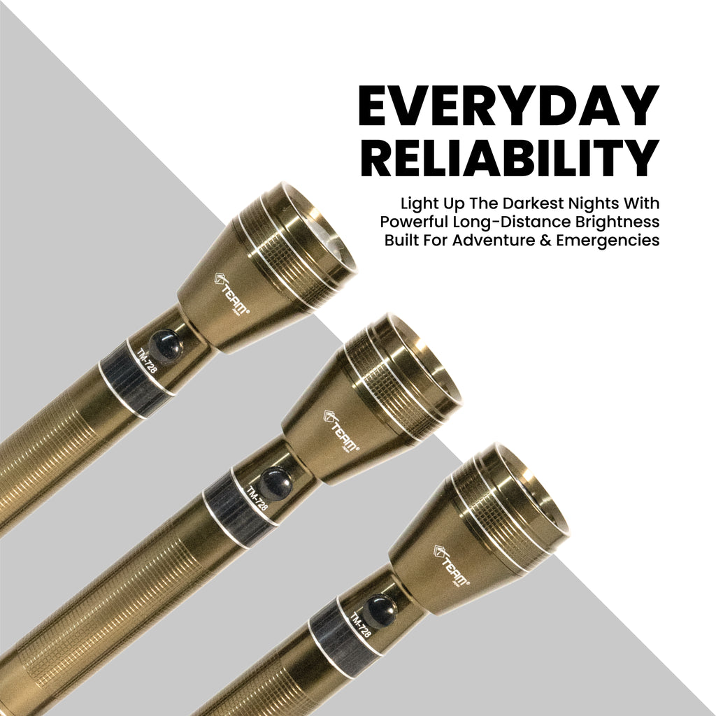 Rechargeable Torch - Gold