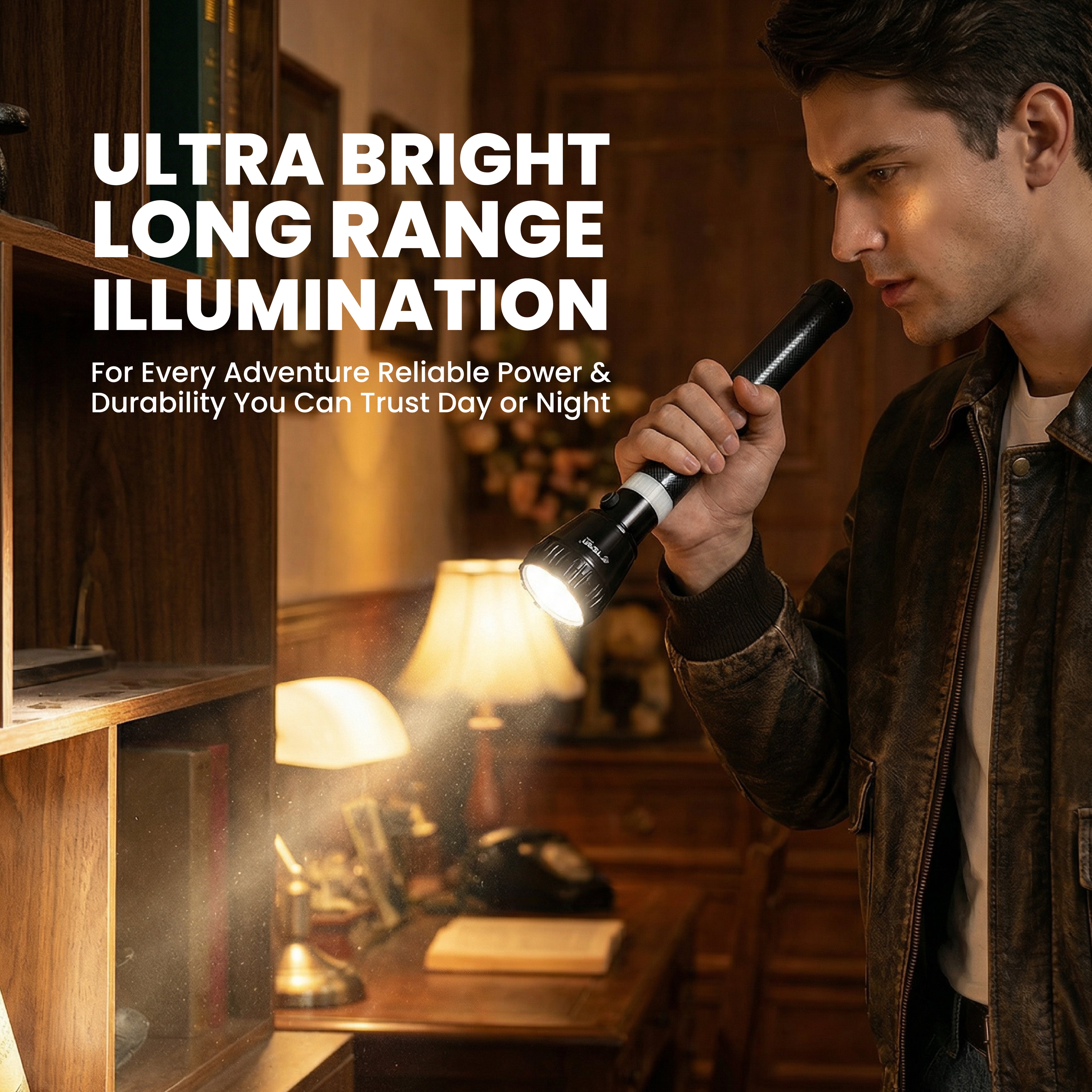 Zoomable LED Flashlight