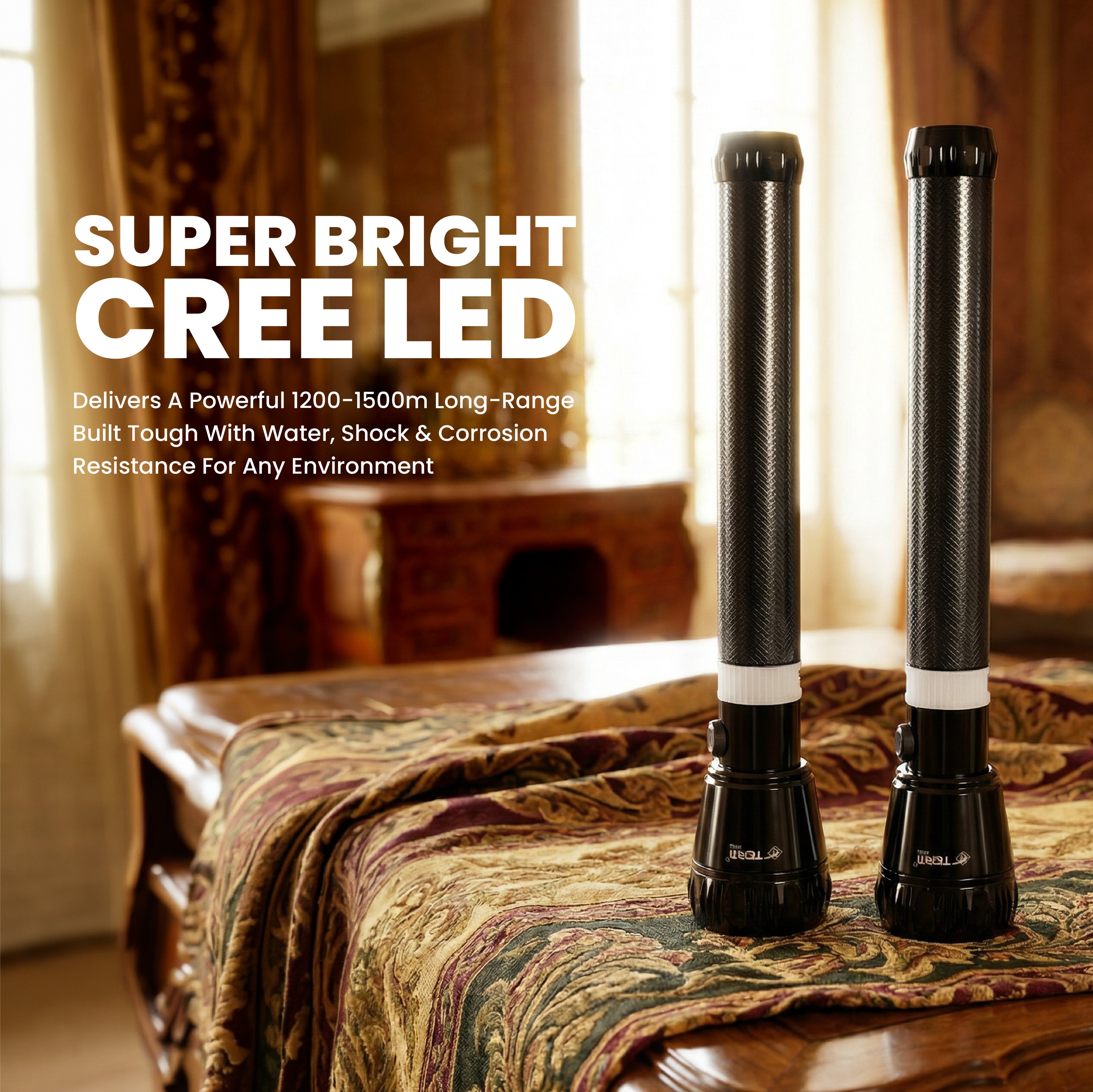 Zoomable LED Flashlight