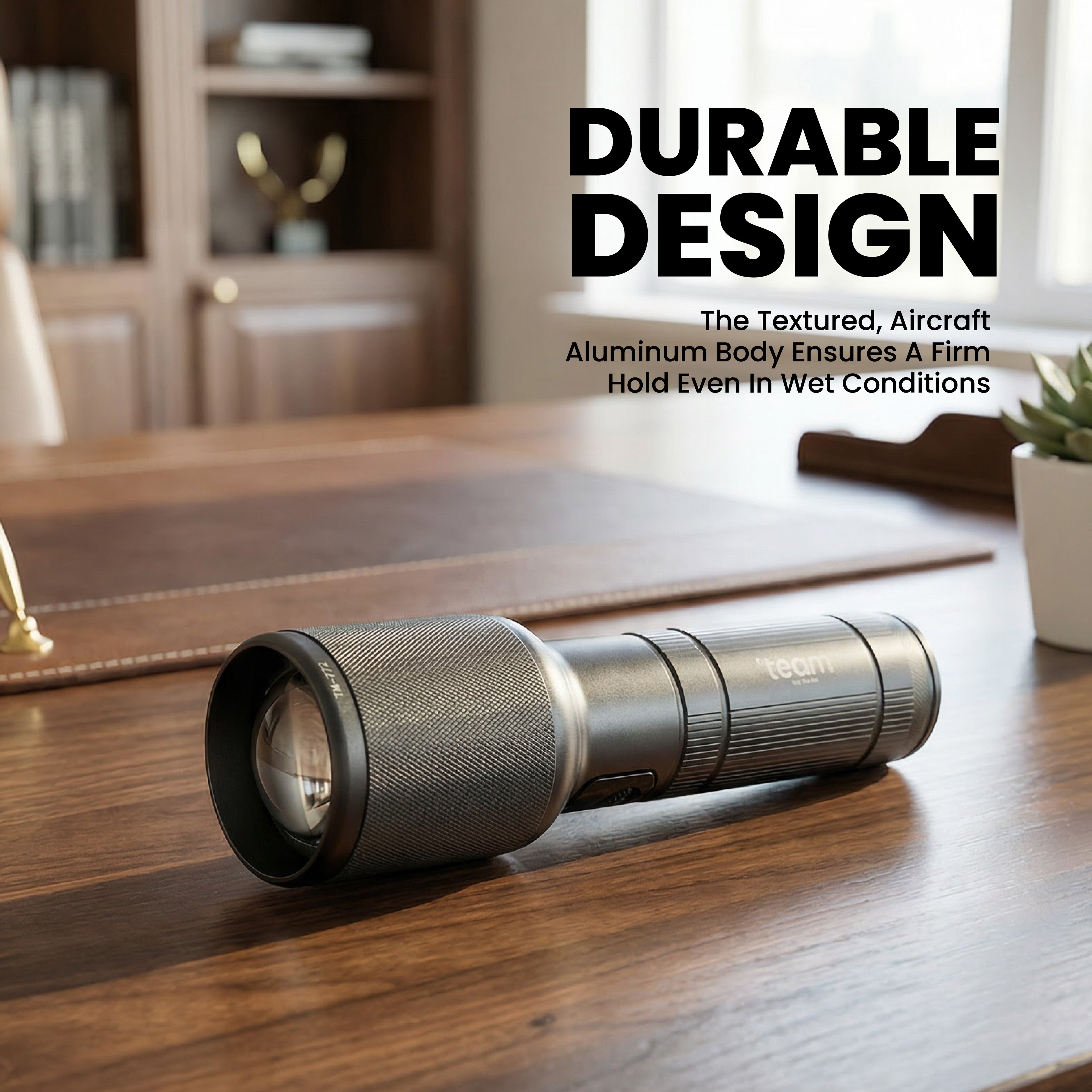 LED Rechargeable Laser Torch