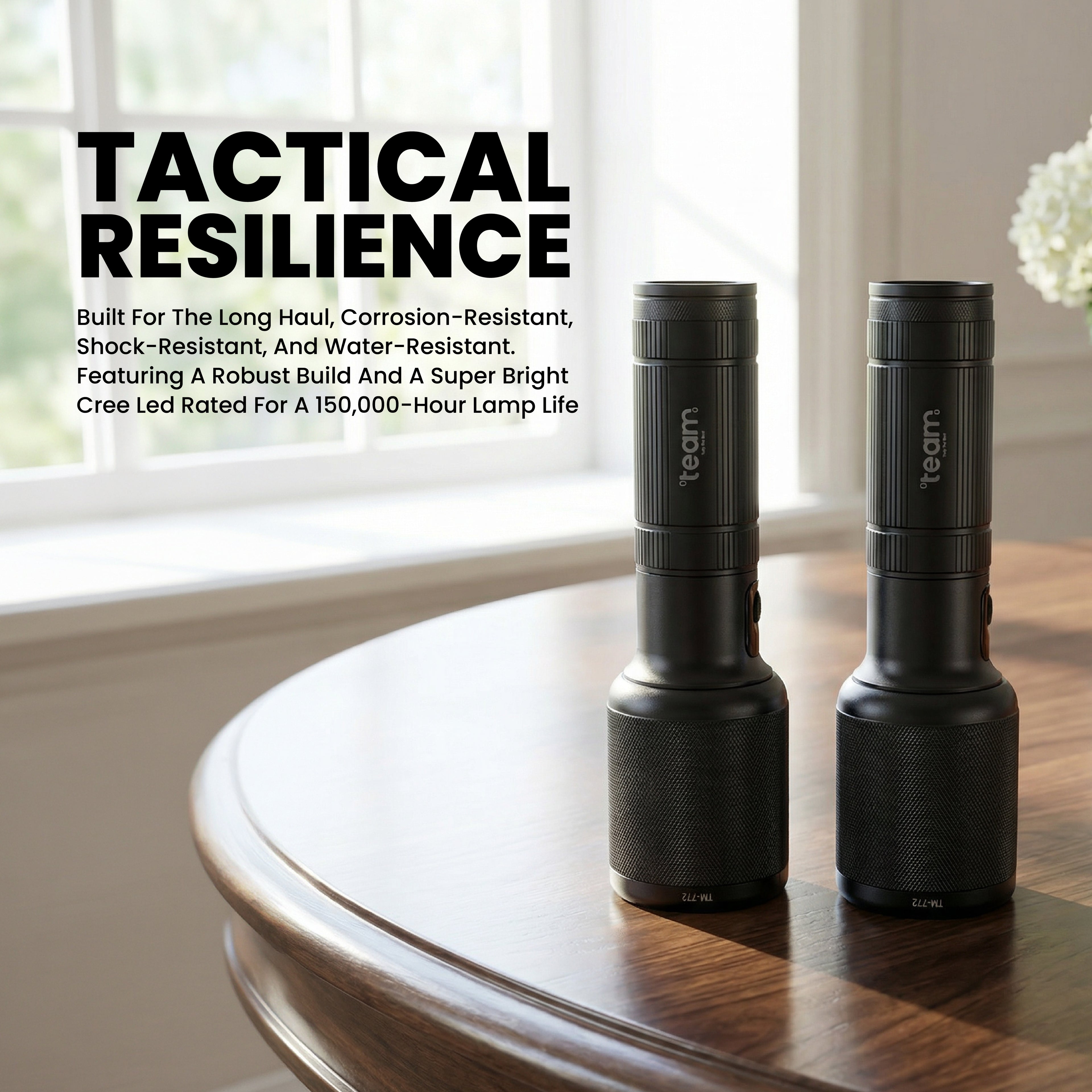 Zoomable LED Flashlight