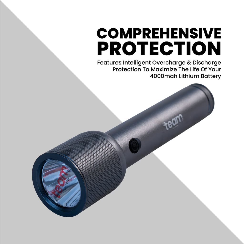 1500m High‑Power Waterproof Torch with Super Bright CREE LED