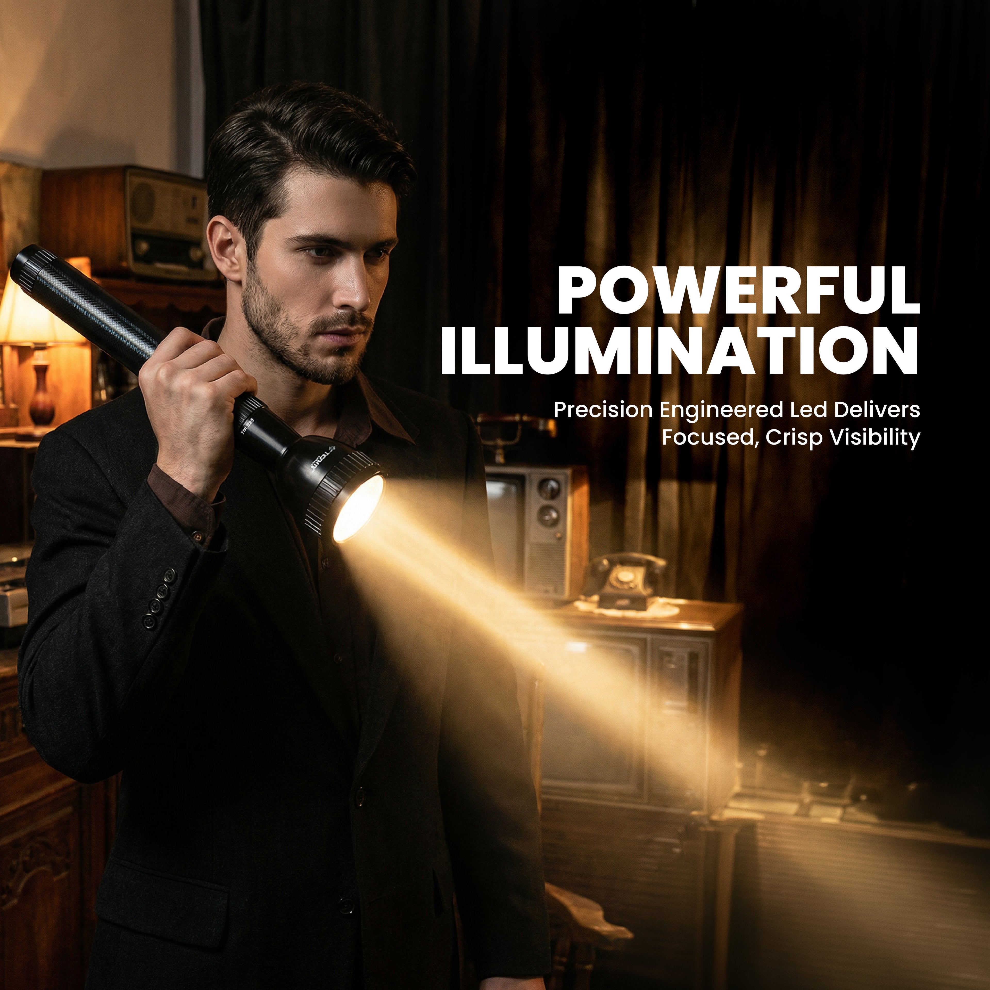 Rechargeable LED Flashlight