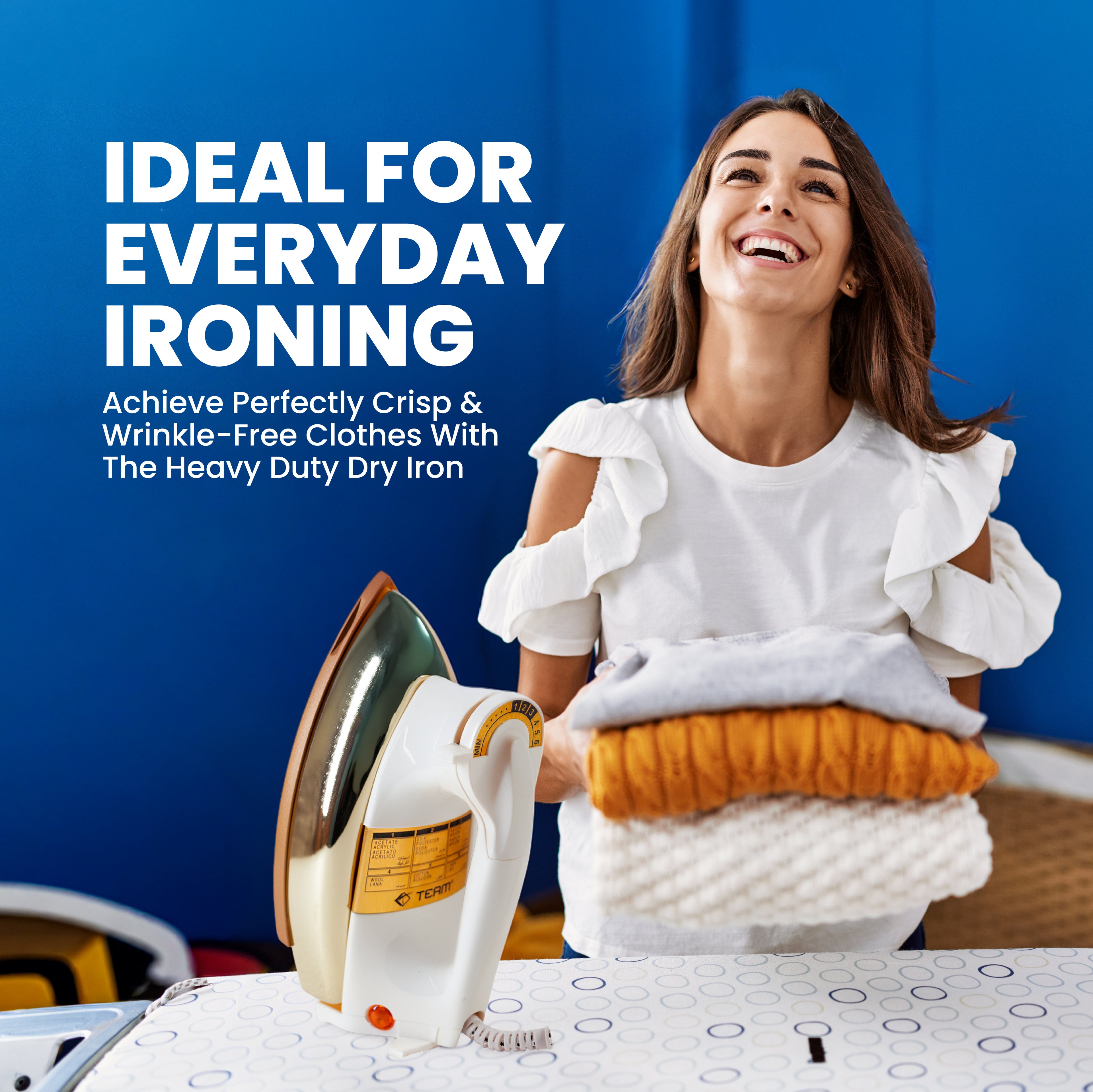 Iron Box - Dry Iron Heavy Golden